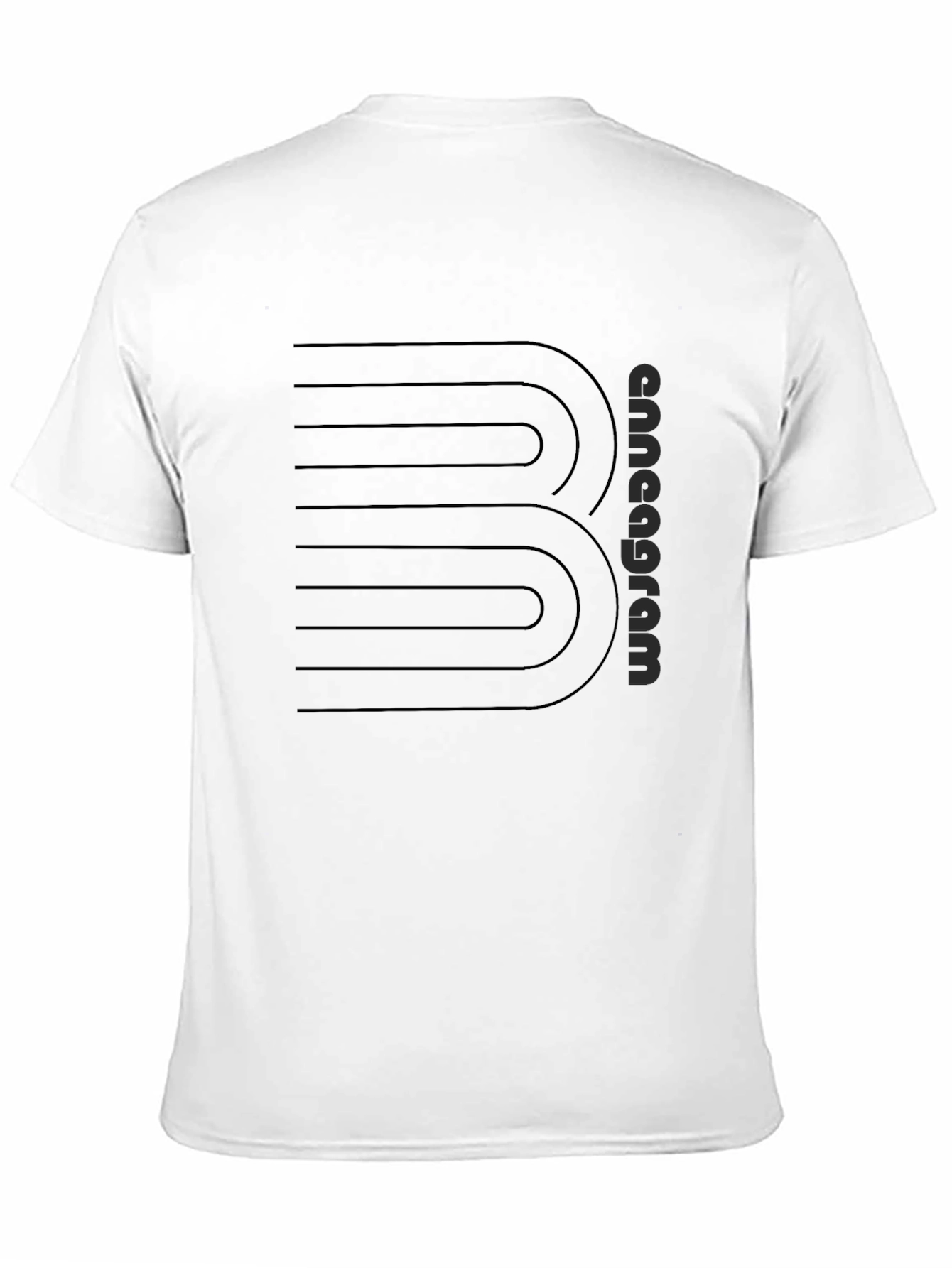 Enneagram Graphic T-Shirt - Black