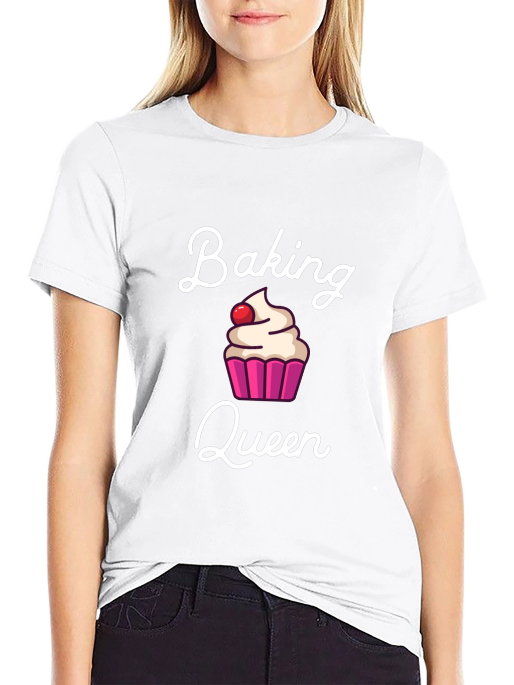 Baking Queen T-Shirt - Stylish Cookware Apparel