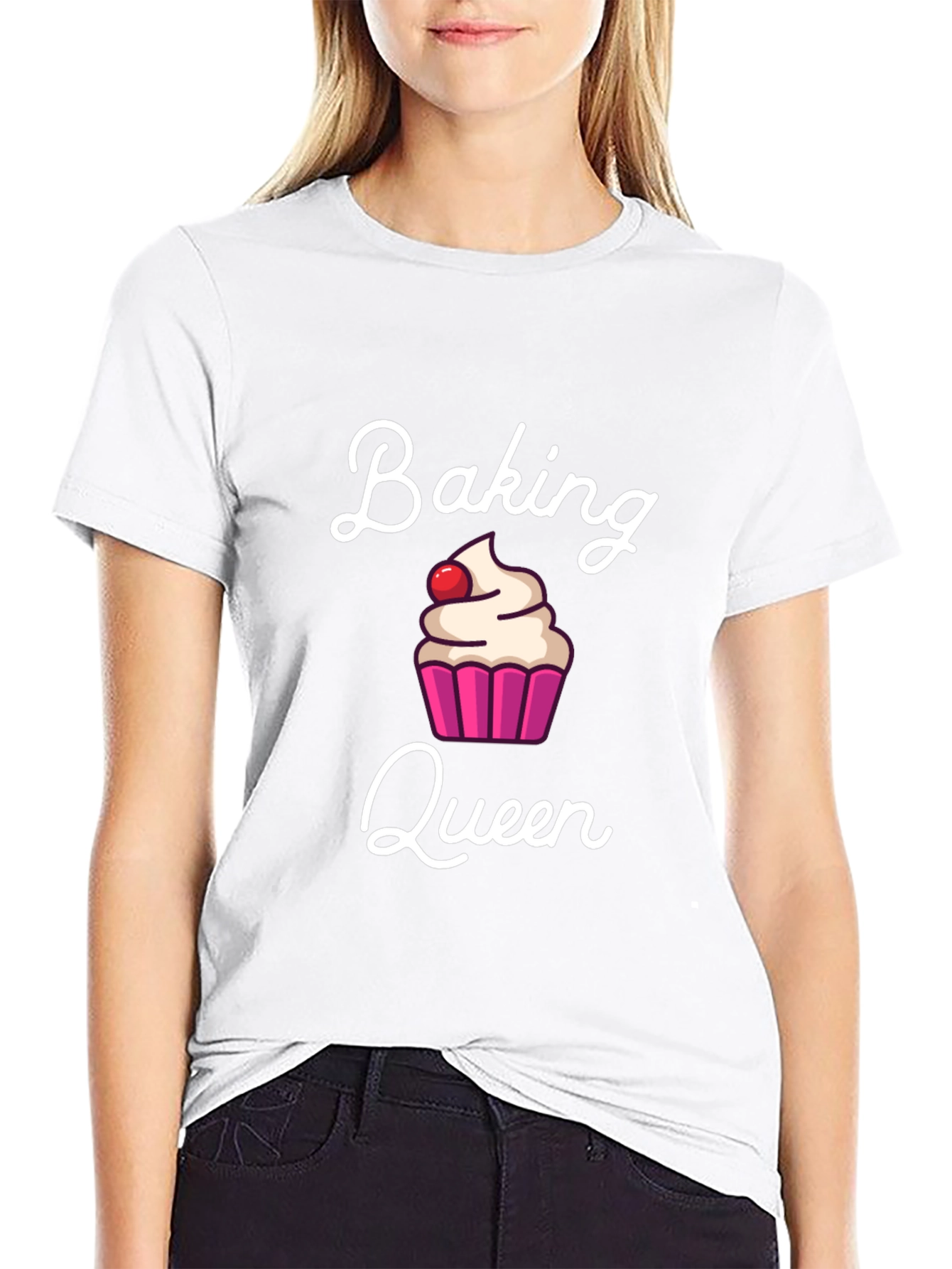 Baking Queen T-Shirt - Stylish Cookware Apparel