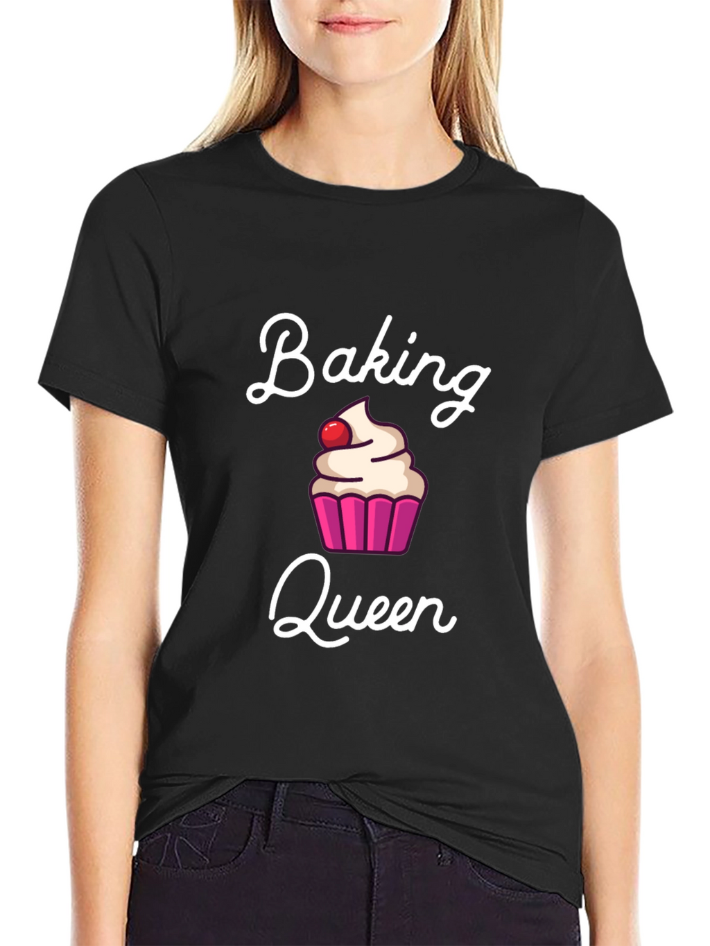 Baking Queen T-Shirt - Stylish Cookware Apparel