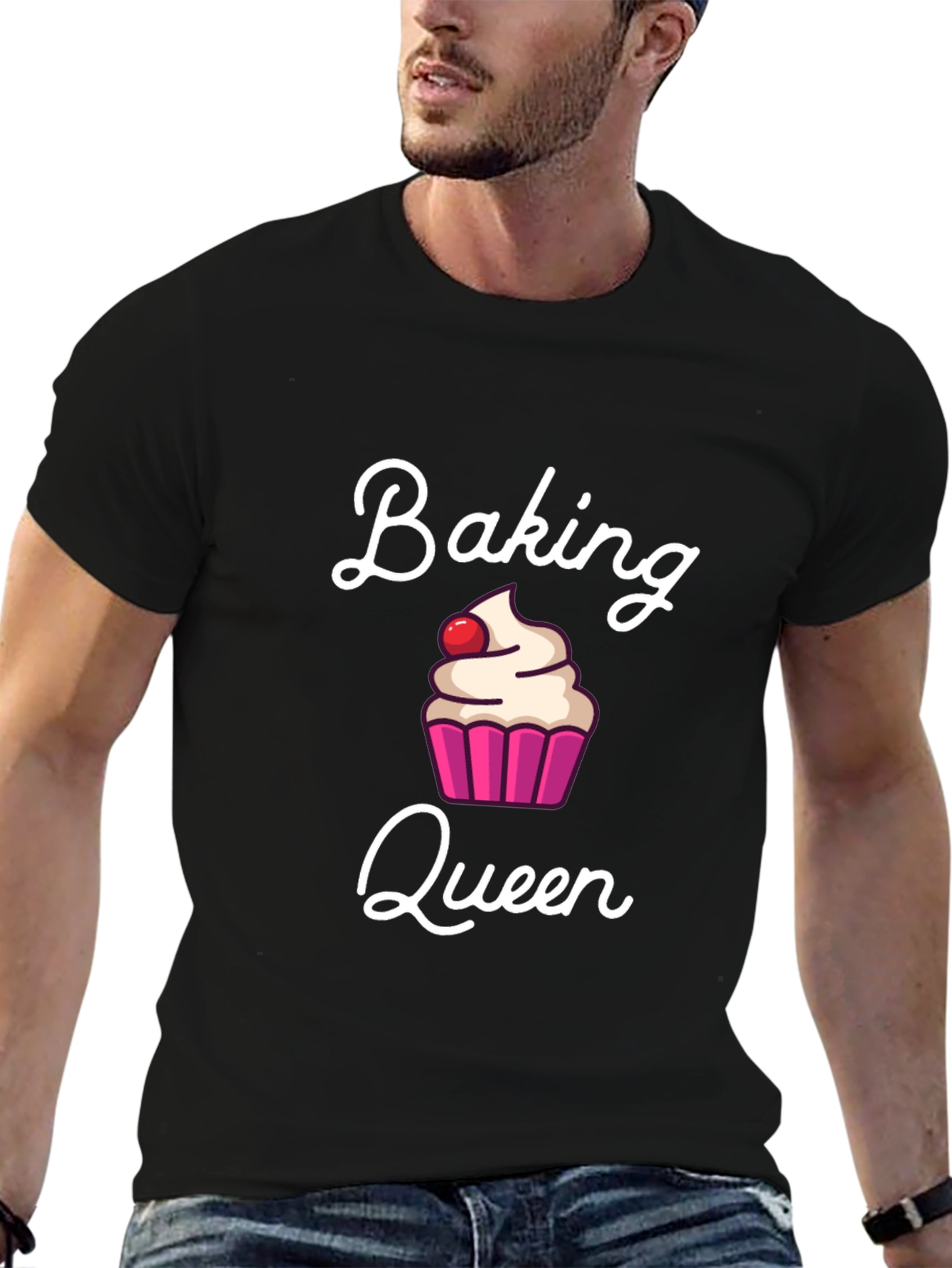 Baking Queen T-Shirt - Stylish Cookware Apparel