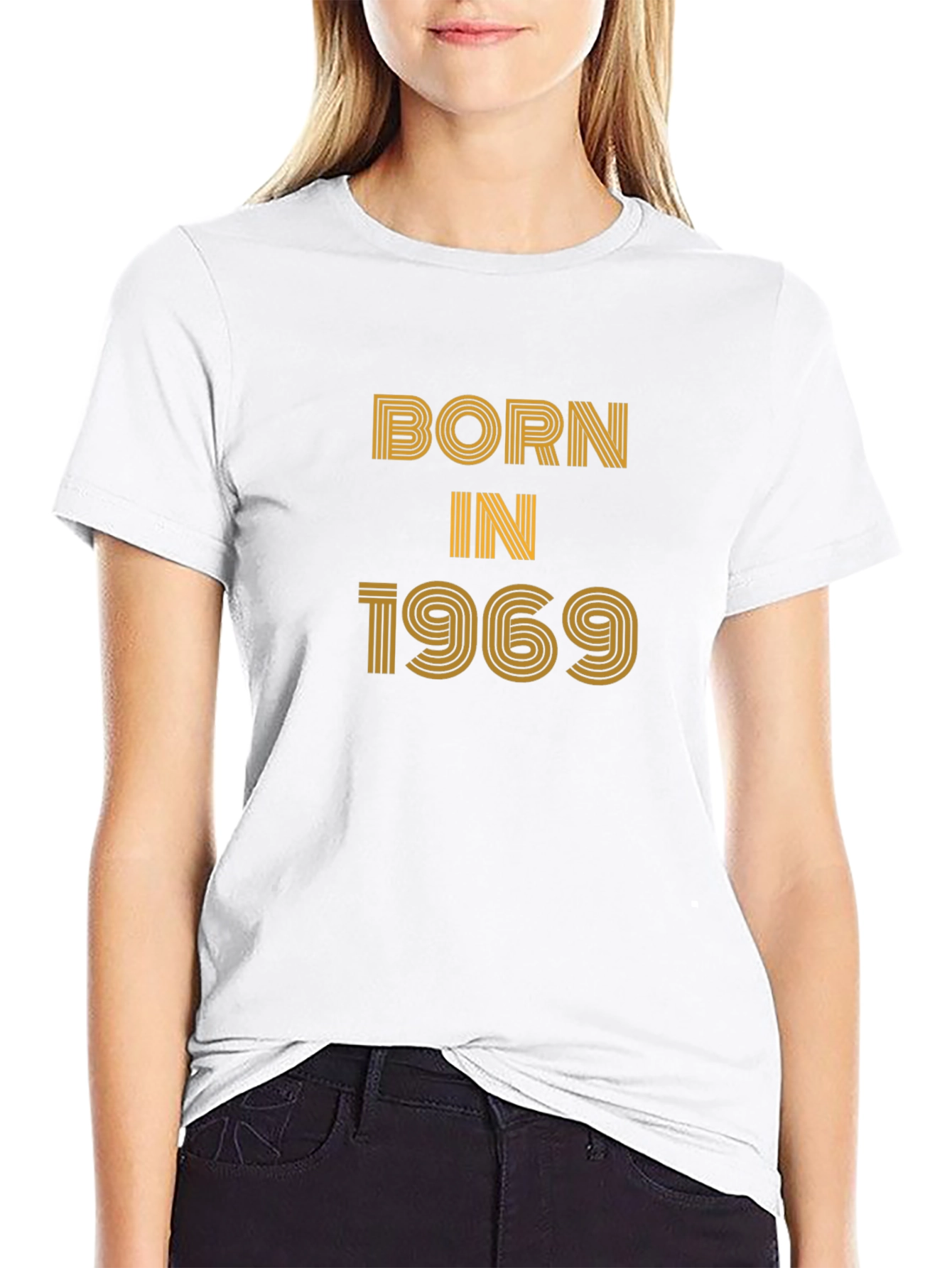 Born in 1969 Graphic Tee - Retro Birthday Shirt