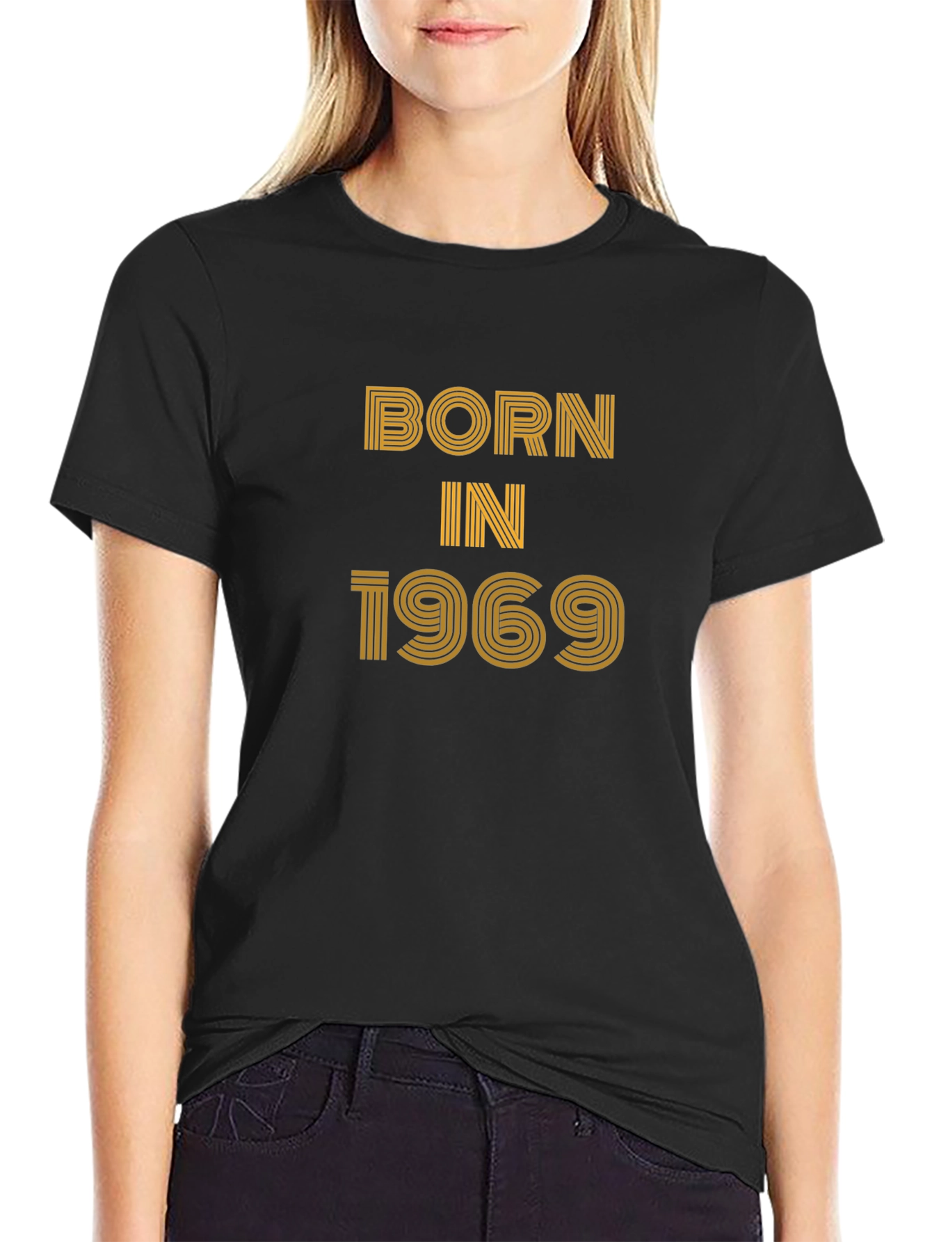 Born in 1969 Graphic Tee - Retro Birthday Shirt