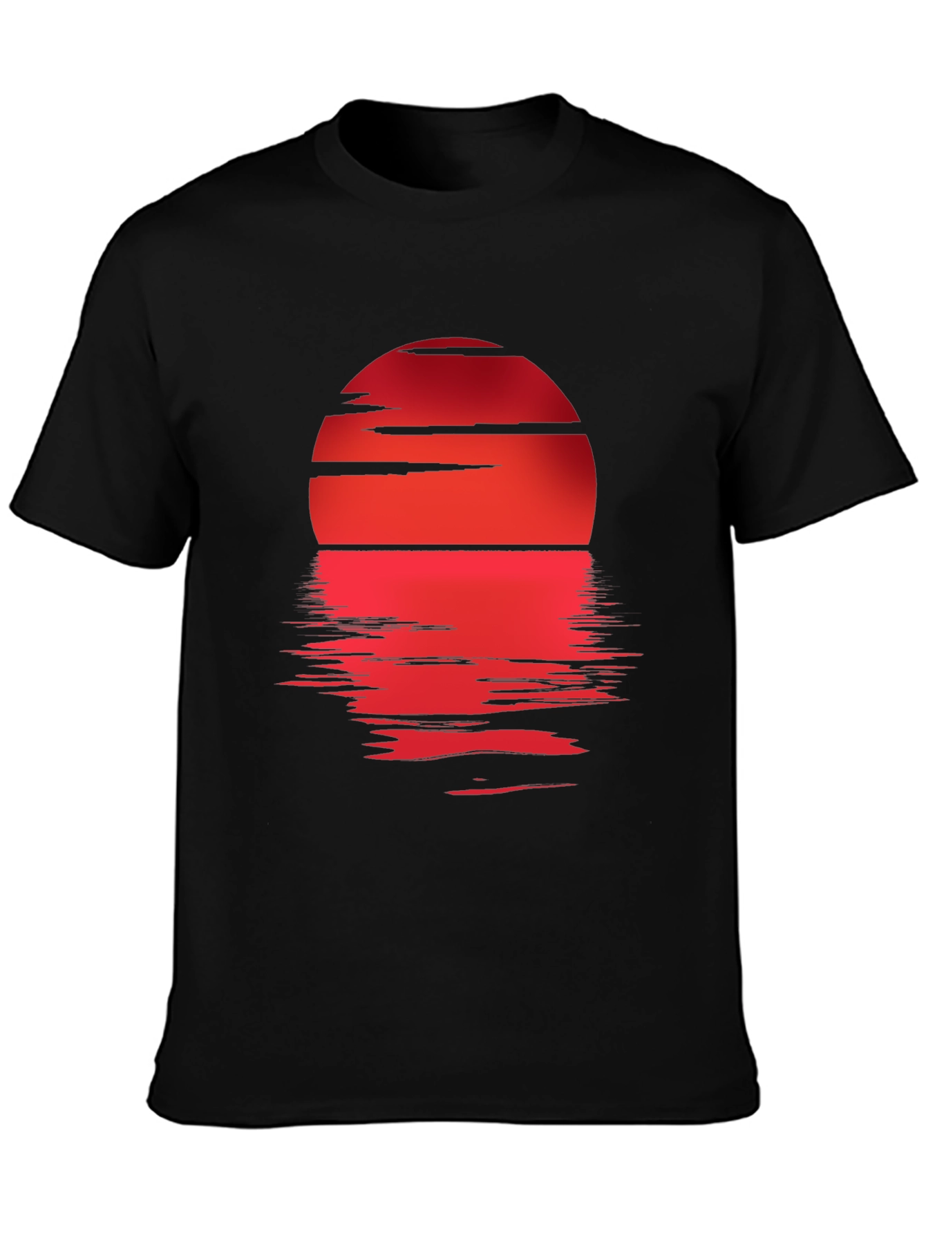 Sunset Reflection Graphic Tee - Stylish Casual Wear
