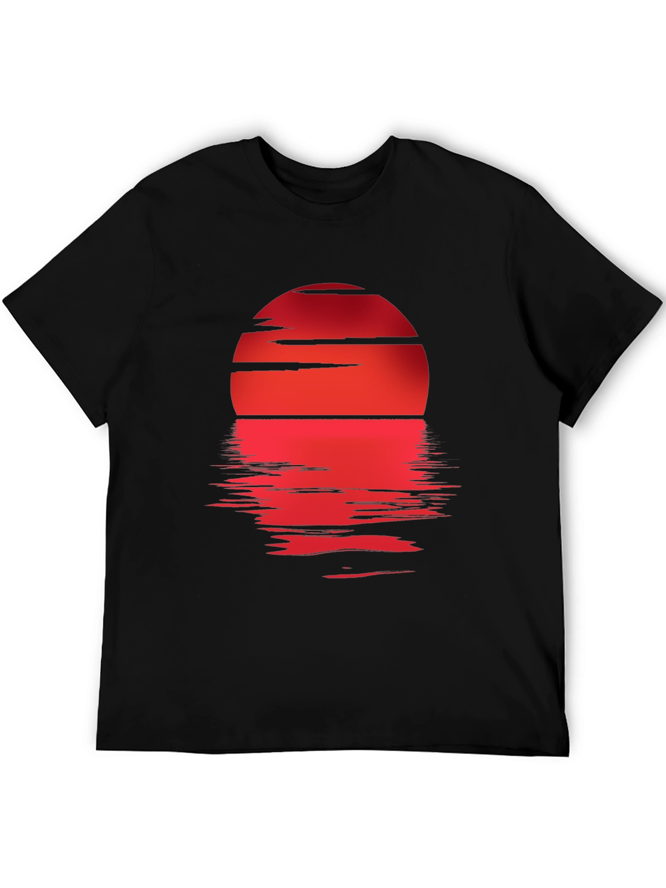 Sunset Reflection Graphic Tee - Stylish Casual Wear