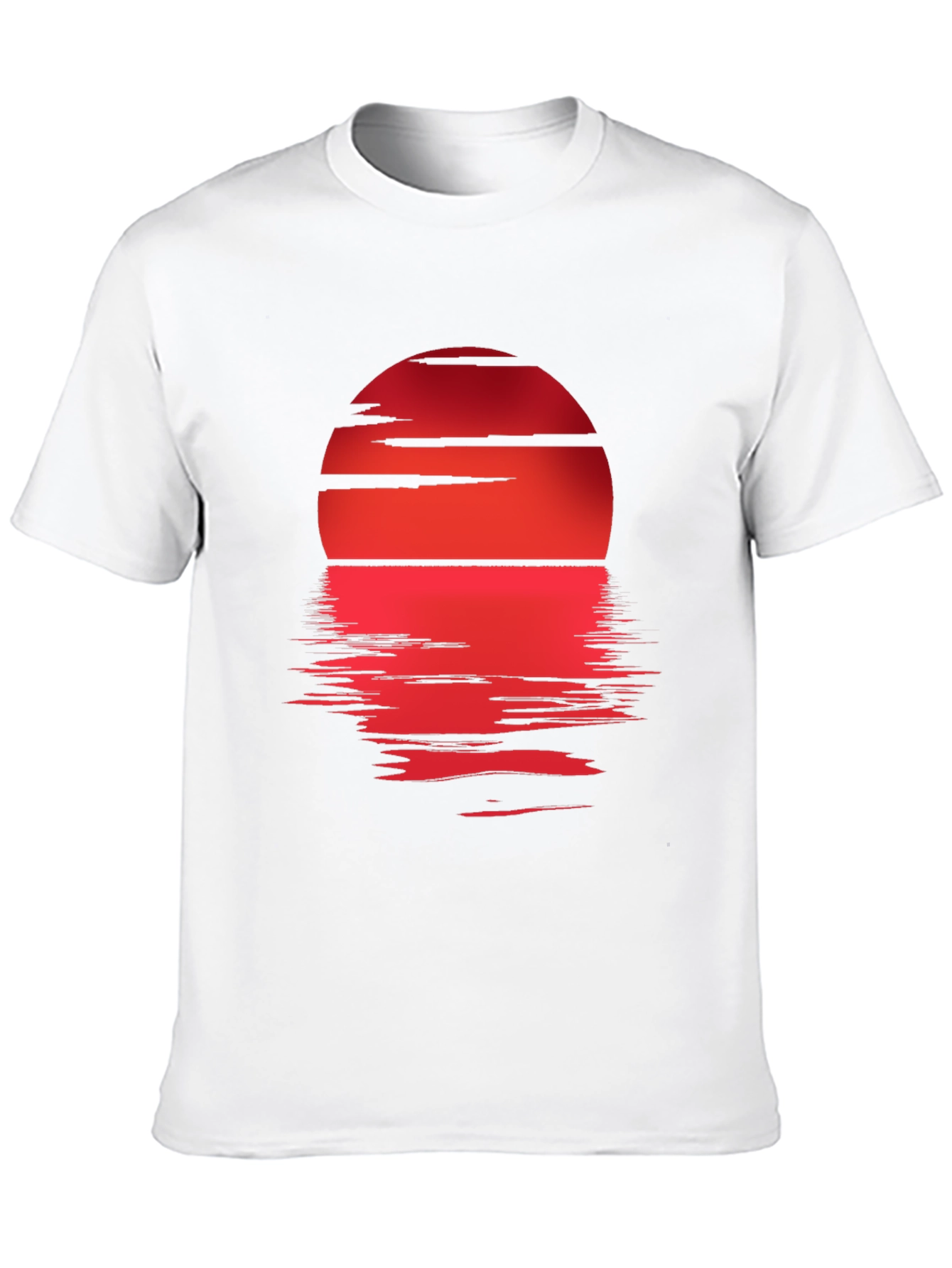 Sunset Reflection Graphic Tee - Stylish Casual Wear