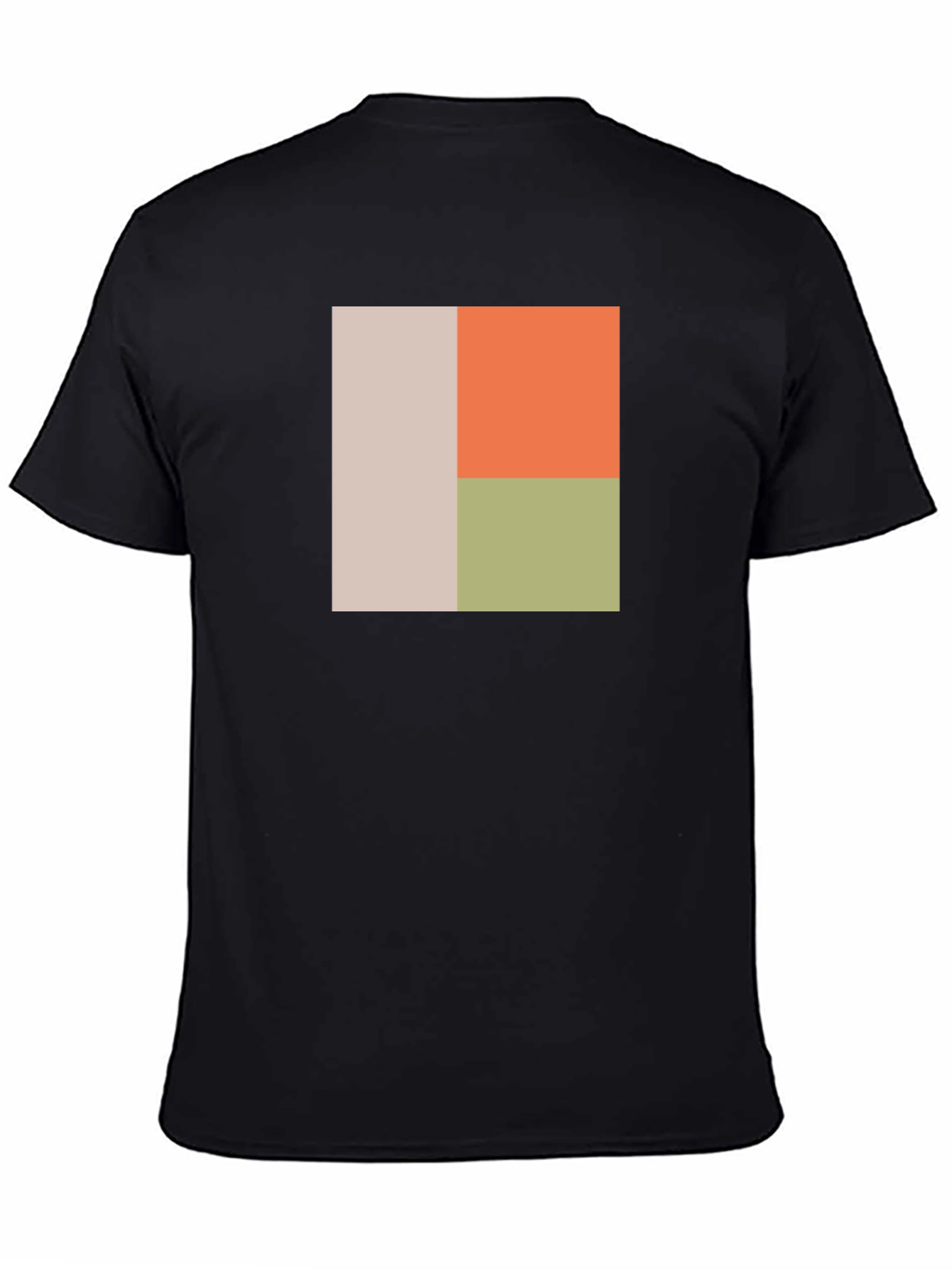 Modern Art Black T-Shirt
