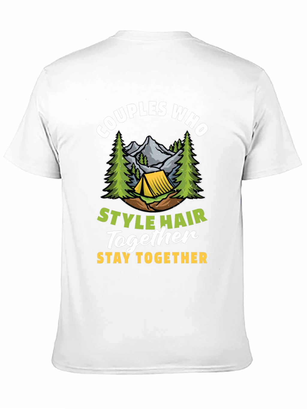 Couples Who Style Hair Together T-Shirt