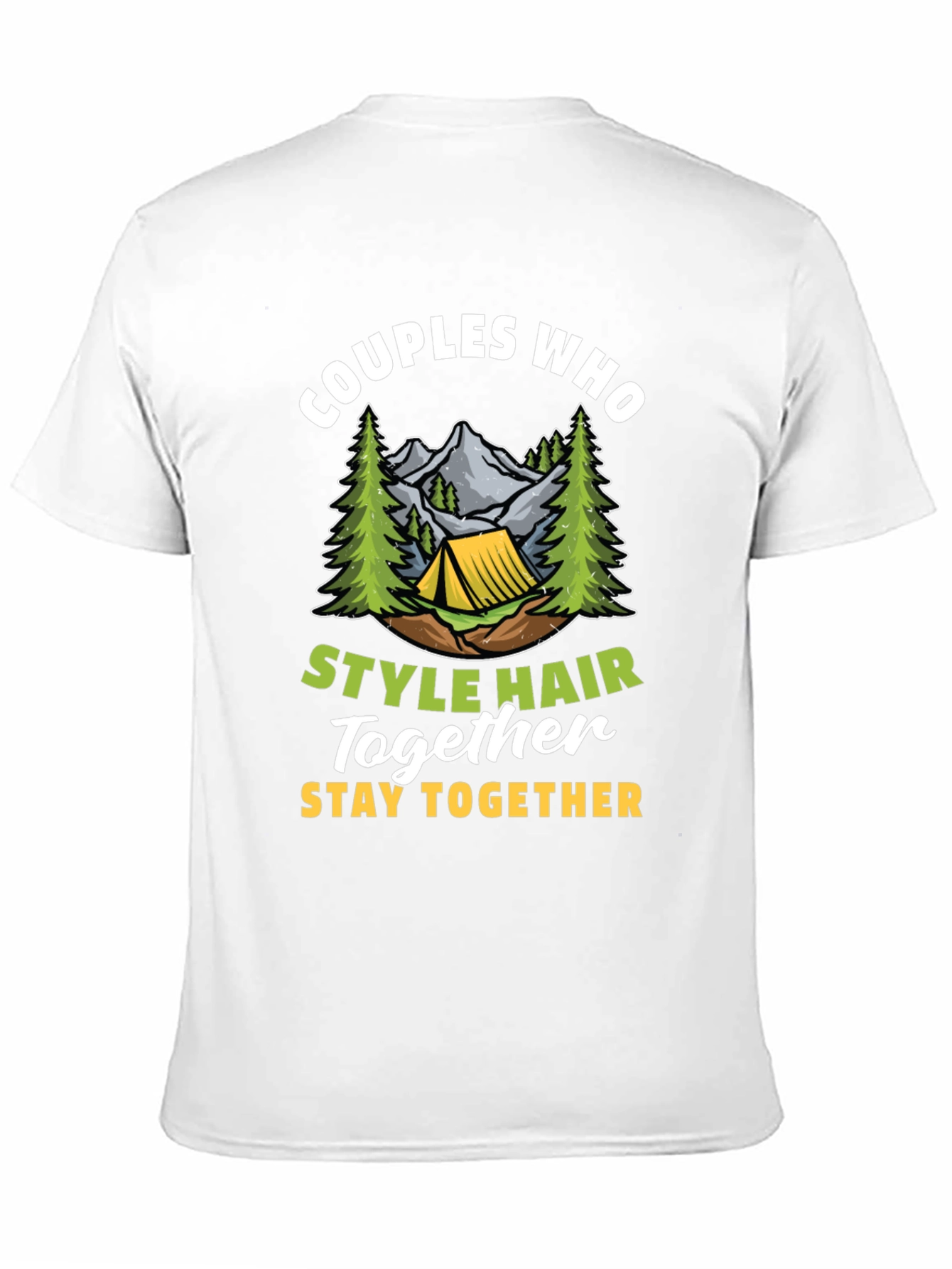 Couples Who Style Hair Together T-Shirt