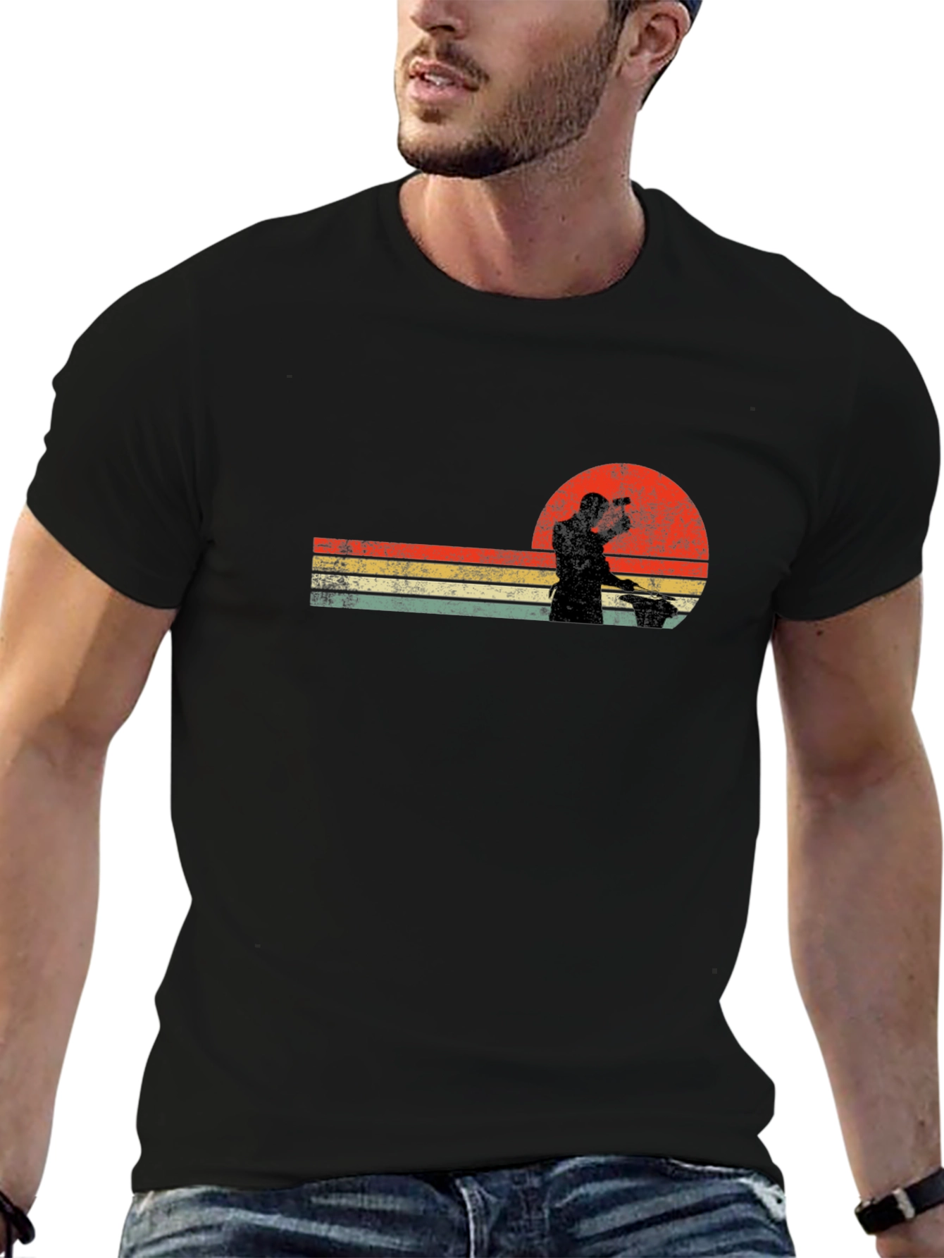 Blacksmith Retro Sunset T-Shirt