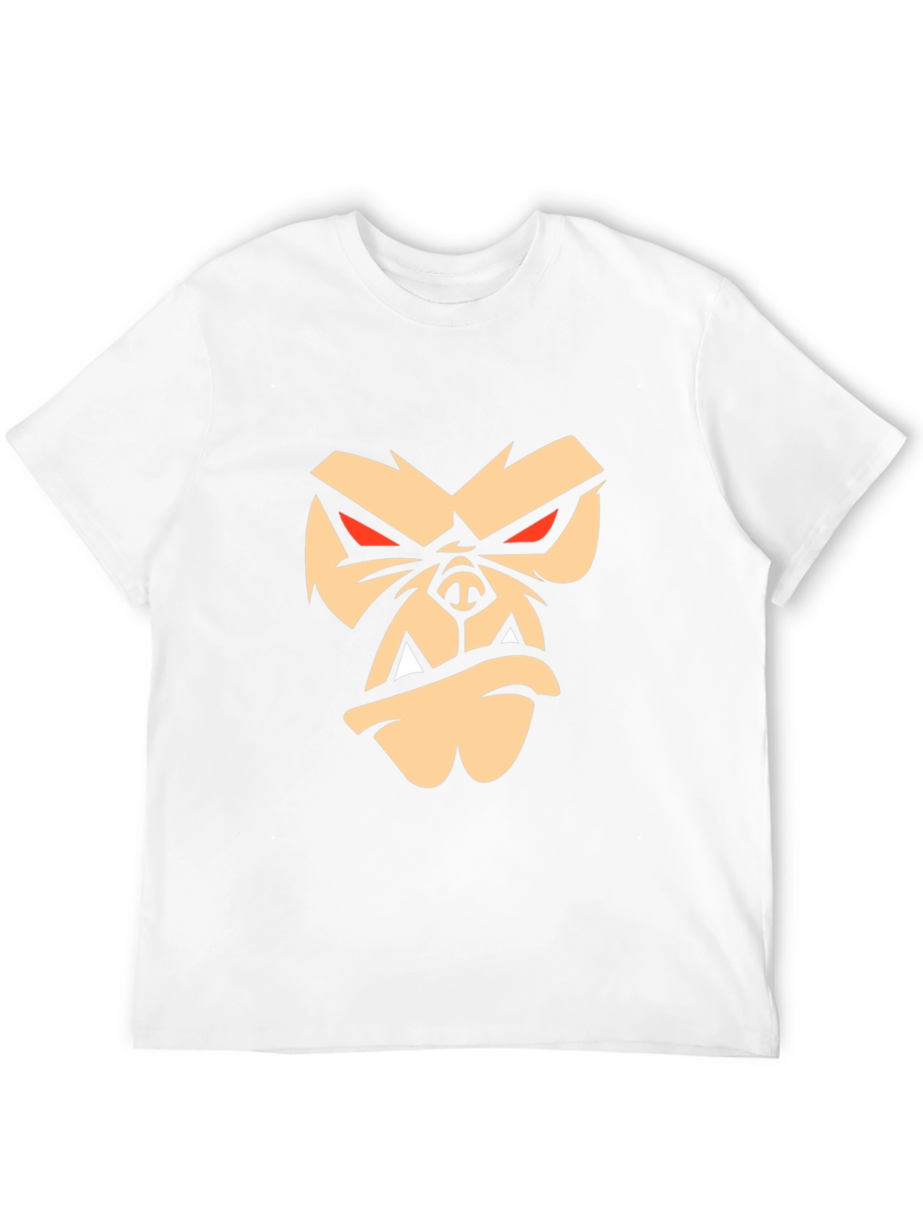 Black Gorilla Graphic T-Shirt - Mens Short Sleeve Crew Neck Tee