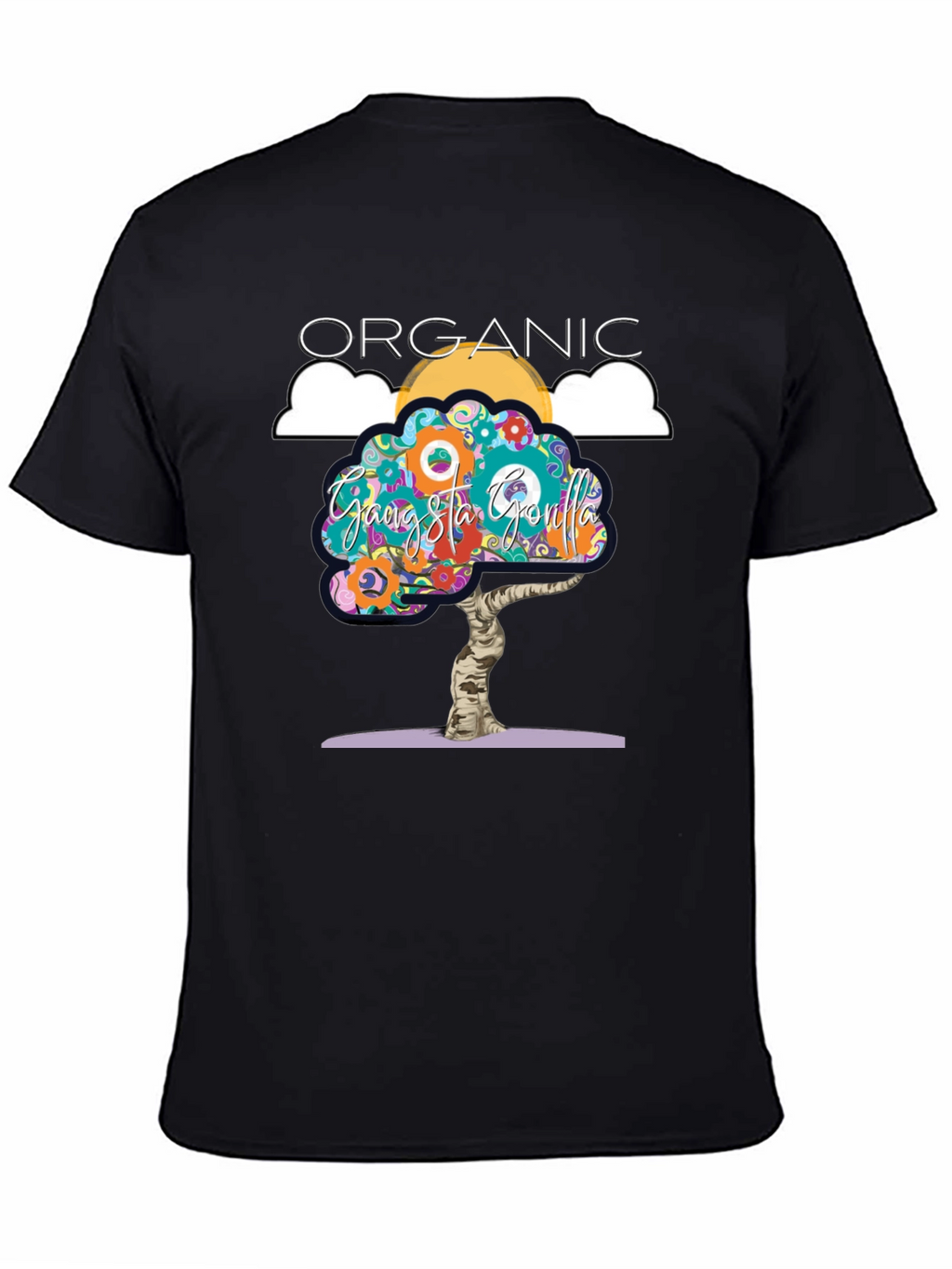 Organic Gangsta Gorilla Graphic Tee