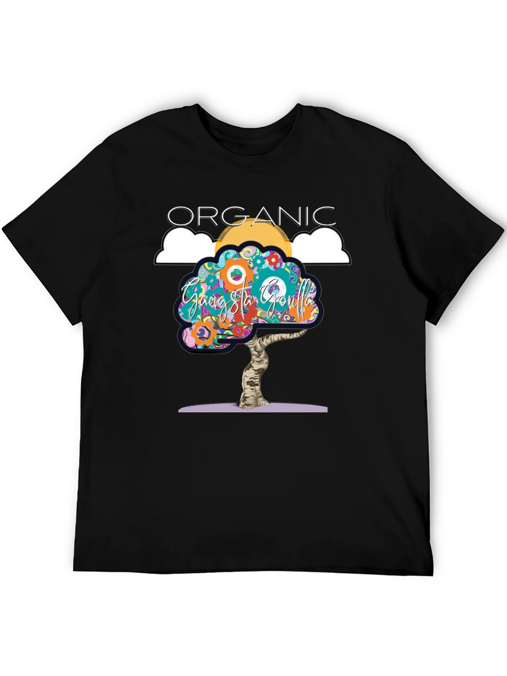 Organic Gangsta Gorilla Graphic Tee