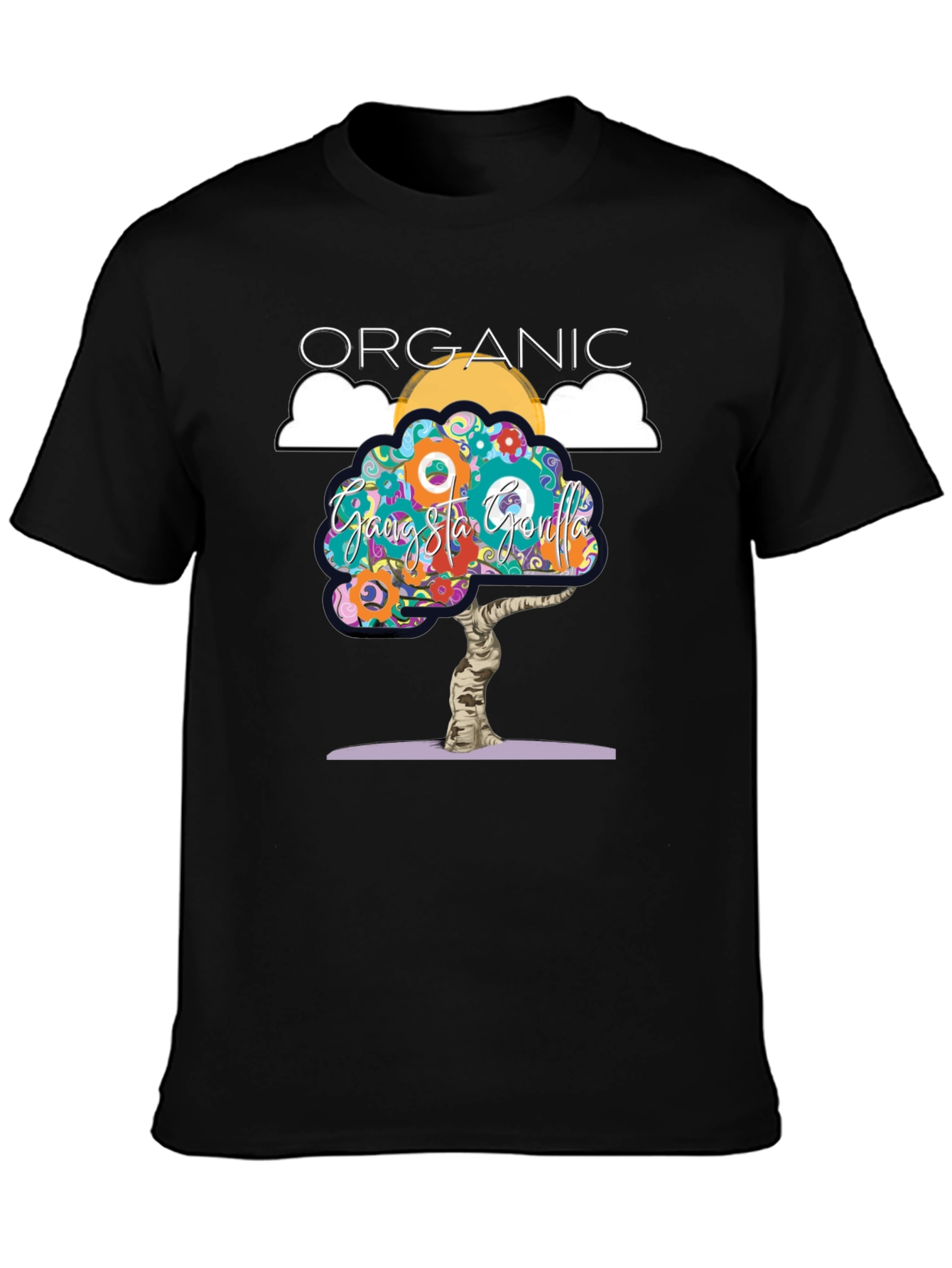 Organic Gangsta Gorilla Graphic Tee
