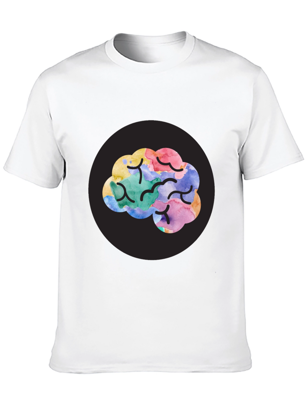 Brain Art T-Shirt - Creative Mind Tee
