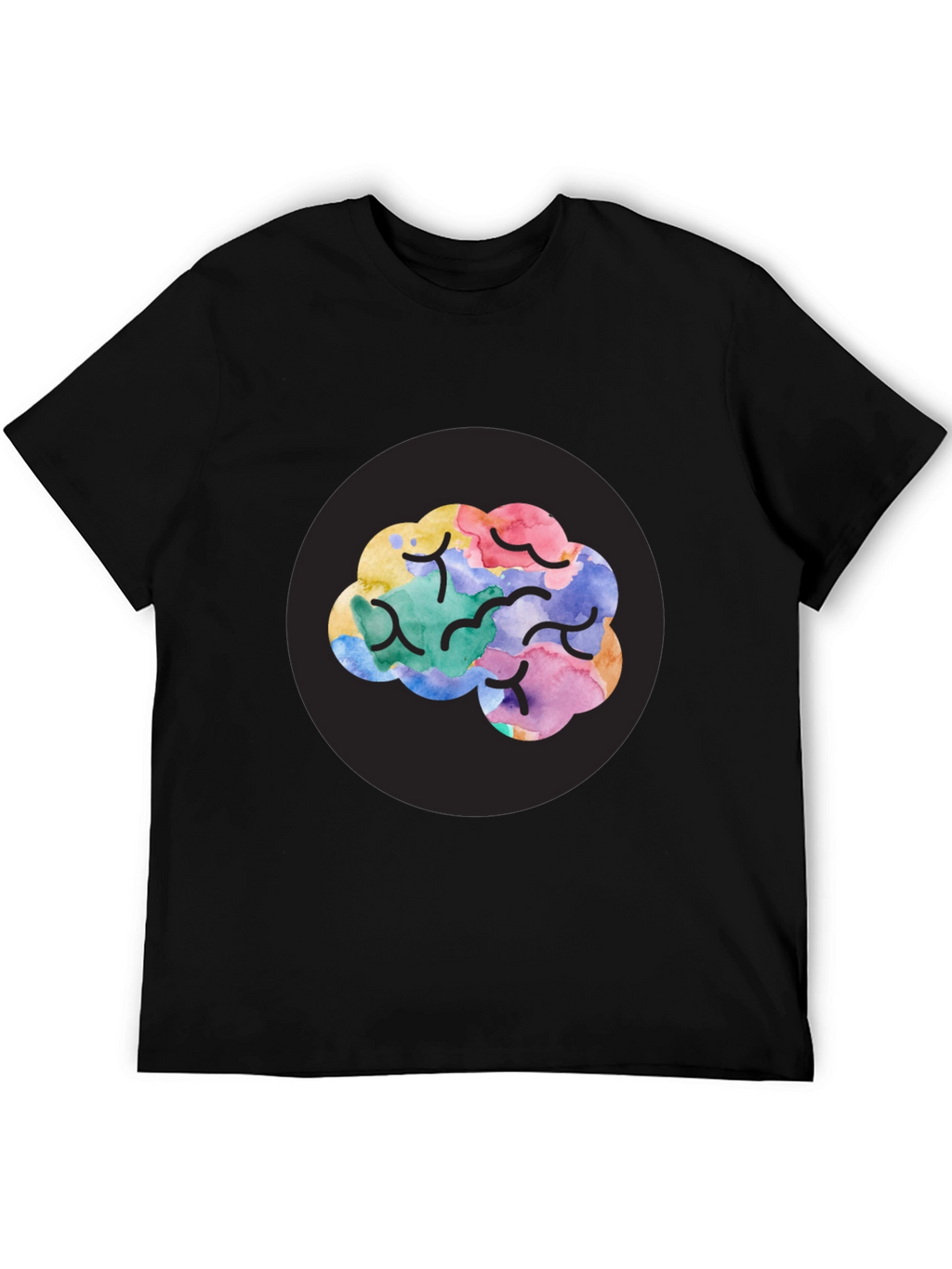 Brain Art T-Shirt - Creative Mind Tee