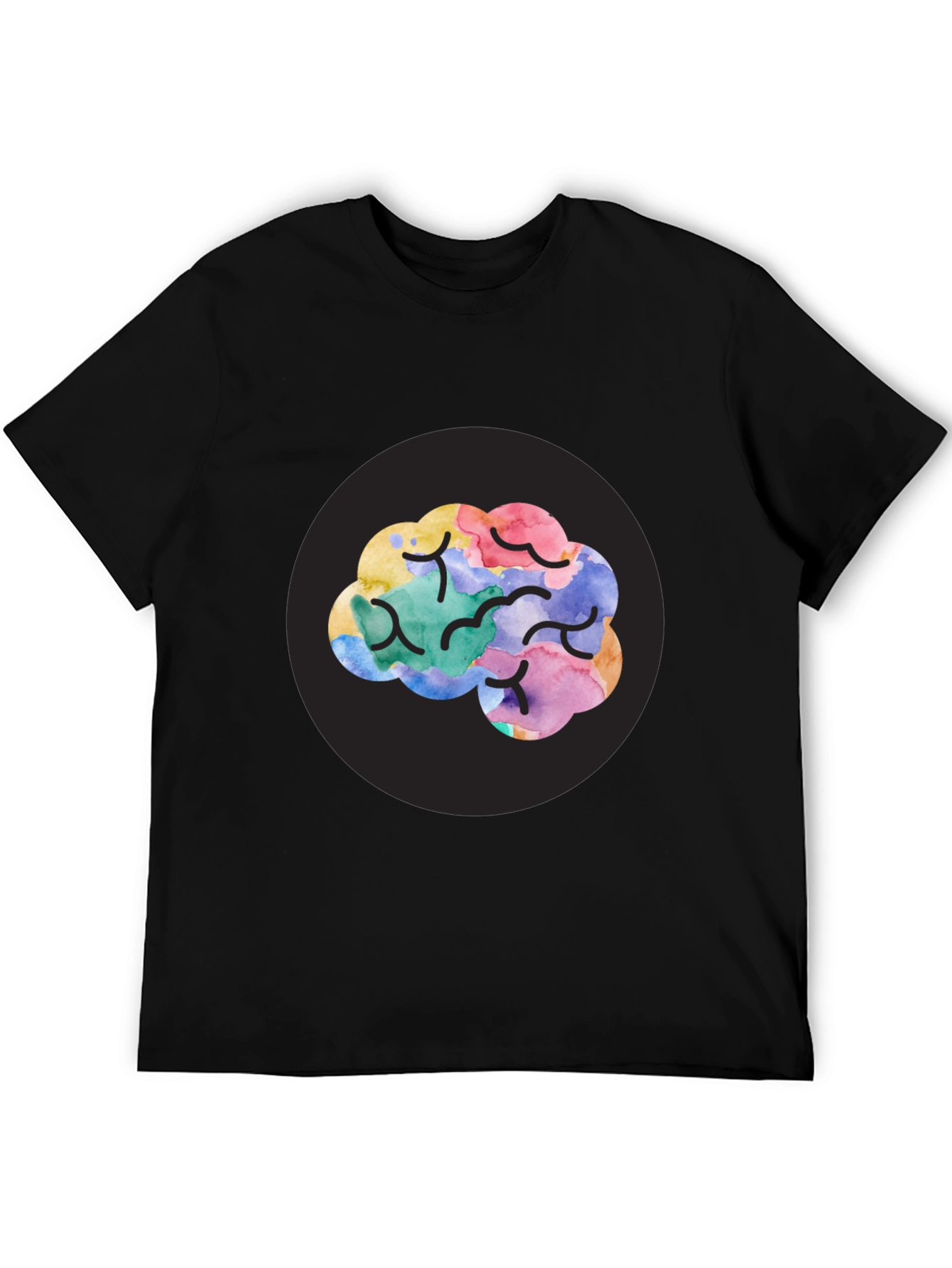 Brain Art T-Shirt - Creative Mind Tee