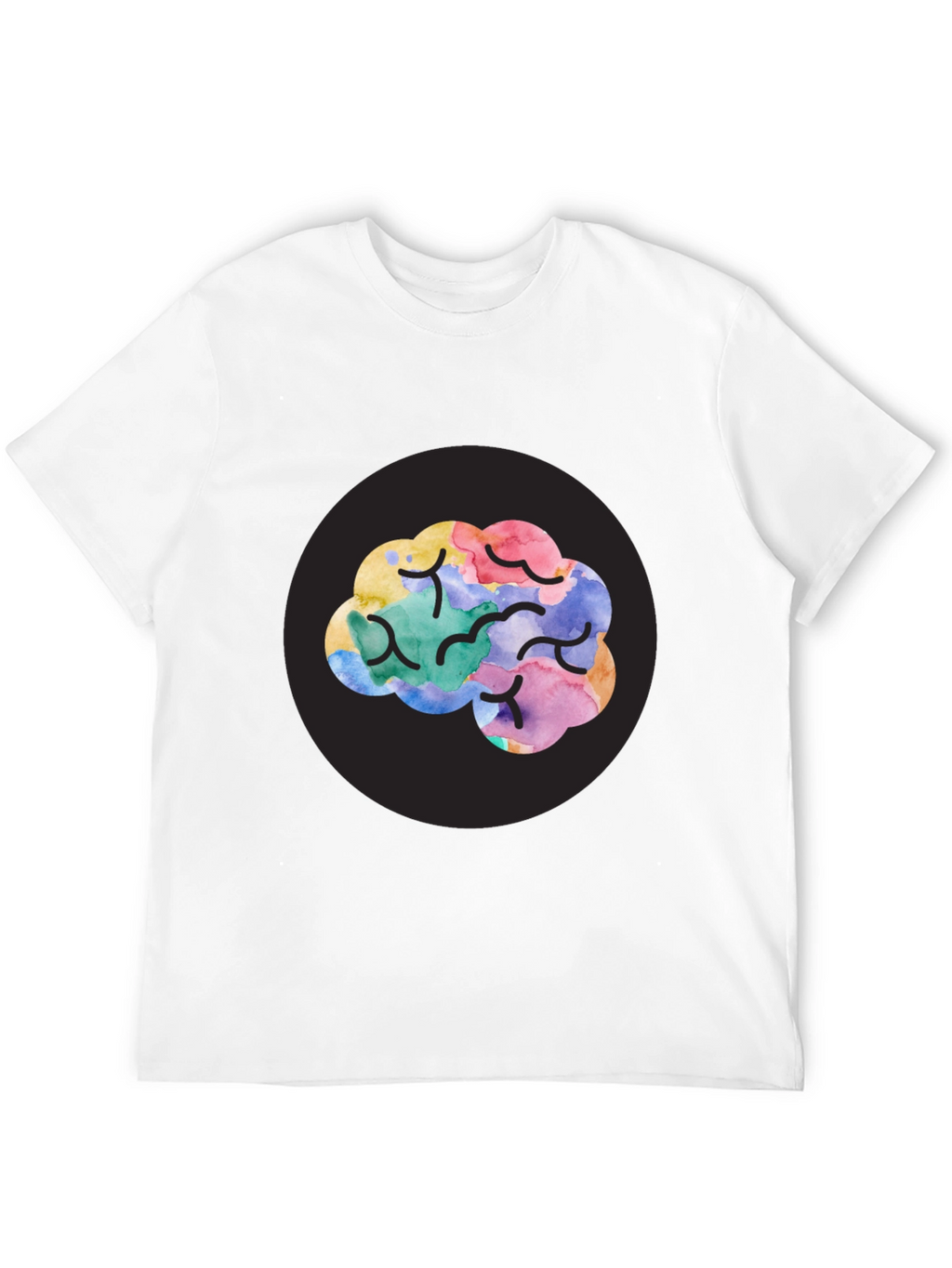 Brain Art T-Shirt - Creative Mind Tee