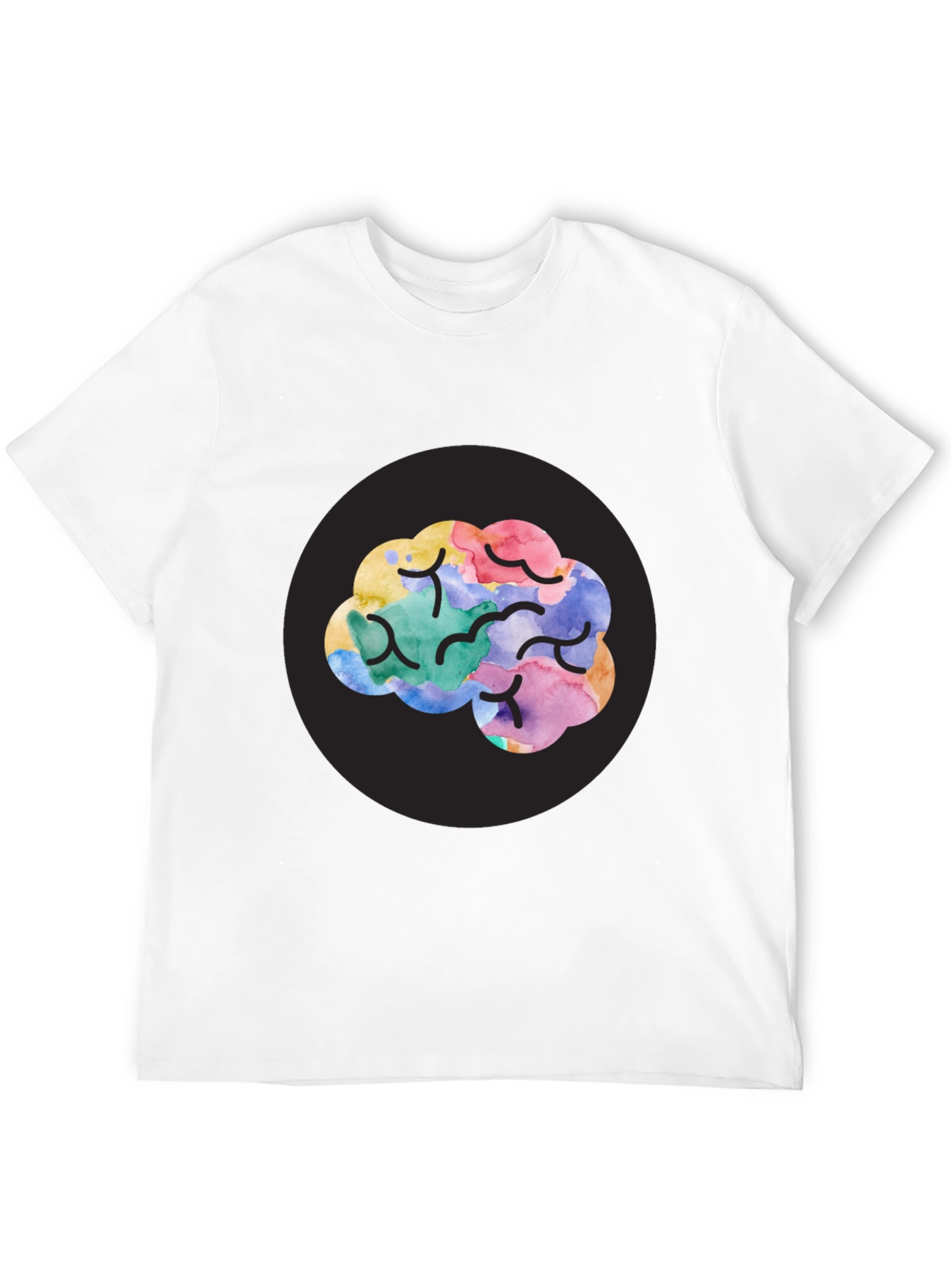 Brain Art T-Shirt - Creative Mind Tee