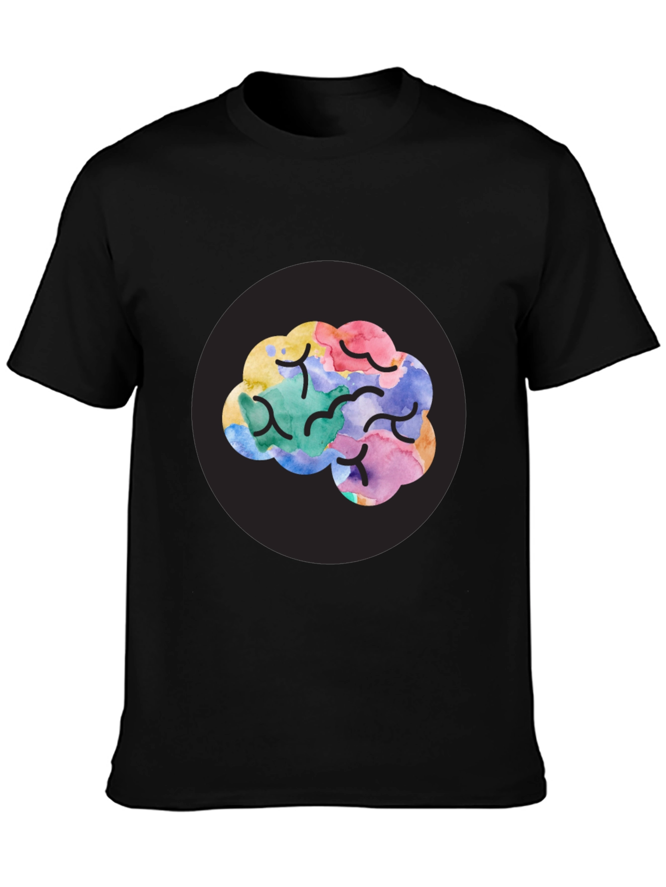 Brain Art T-Shirt - Creative Mind Tee