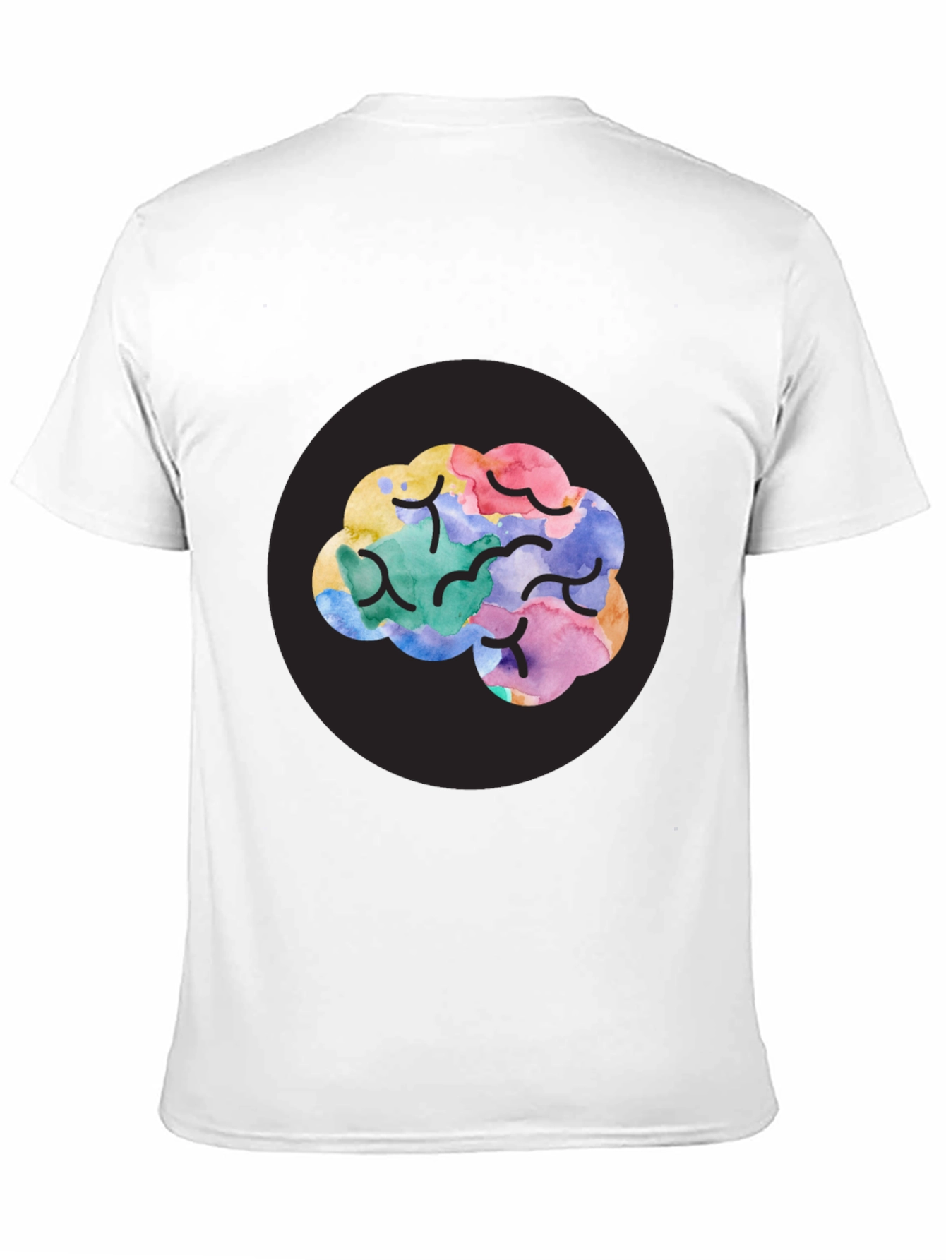 Brain Art T-Shirt - Creative Mind Tee