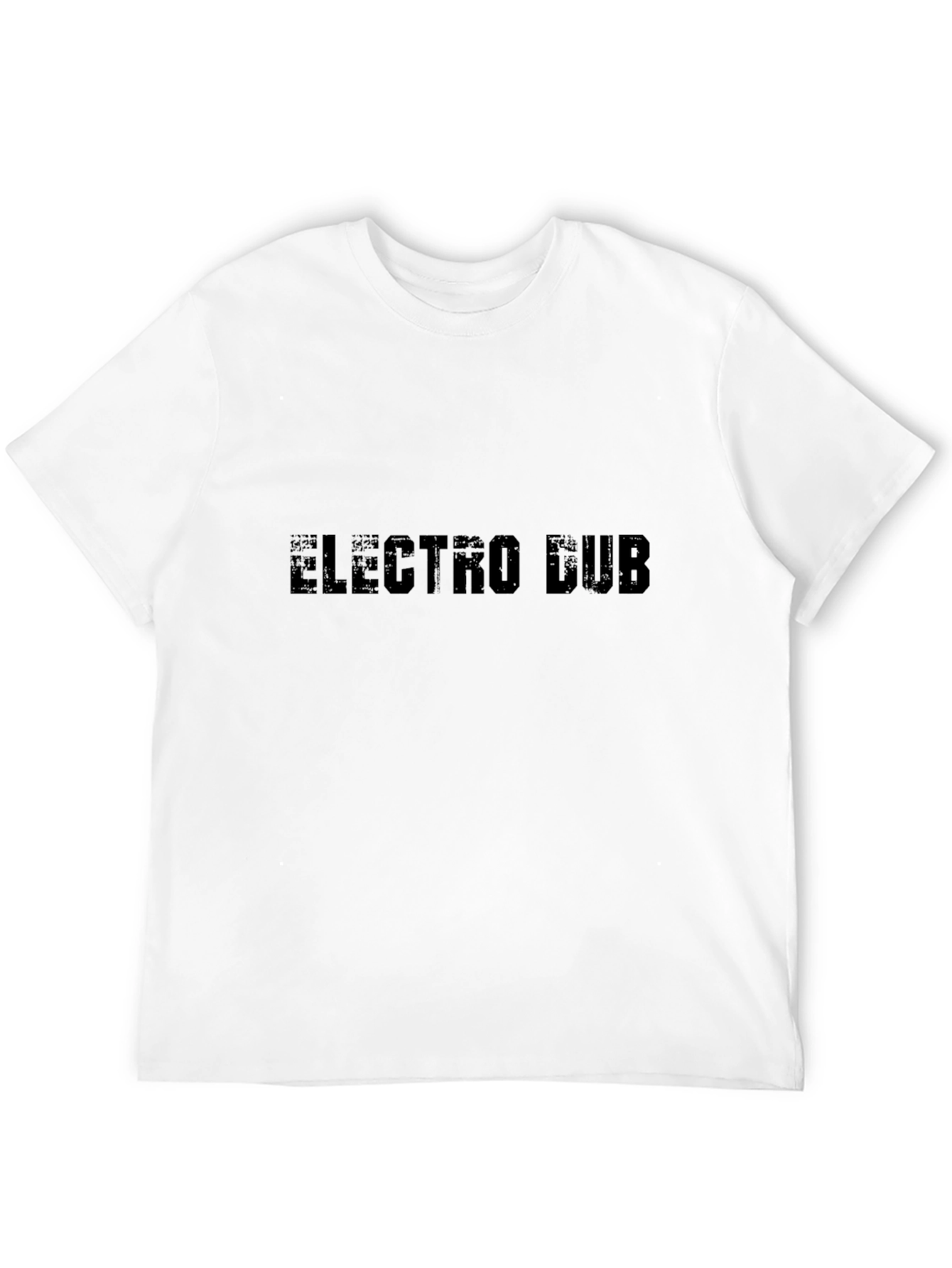 Electro Dub Graphic Tee - Stylish Black T-Shirt