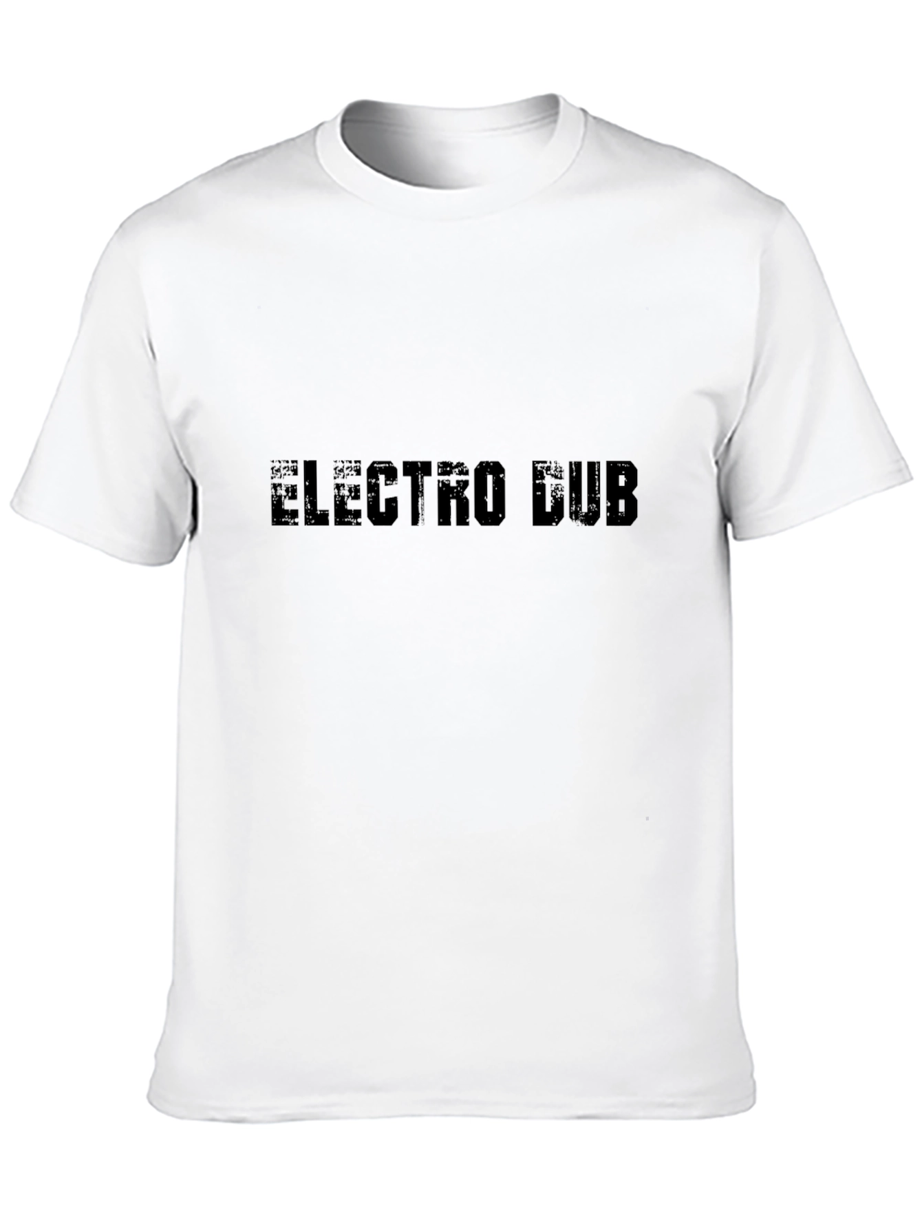 Electro Dub Graphic Tee - Stylish Black T-Shirt