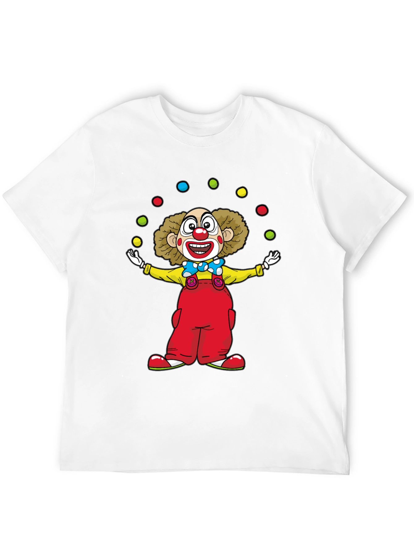 Clown Juggling Balls T-Shirt - Fun & Unique!