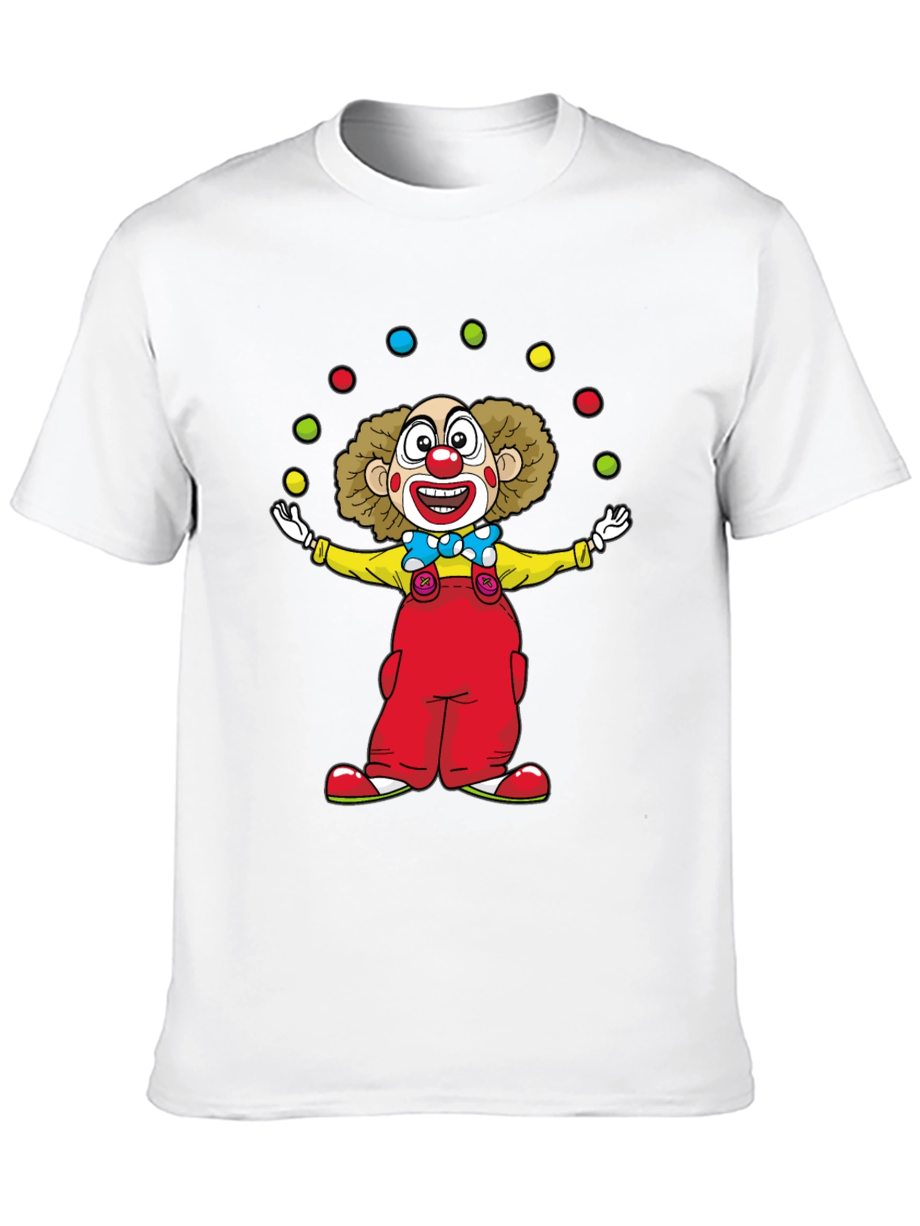 Clown Juggling Balls T-Shirt - Fun & Unique!