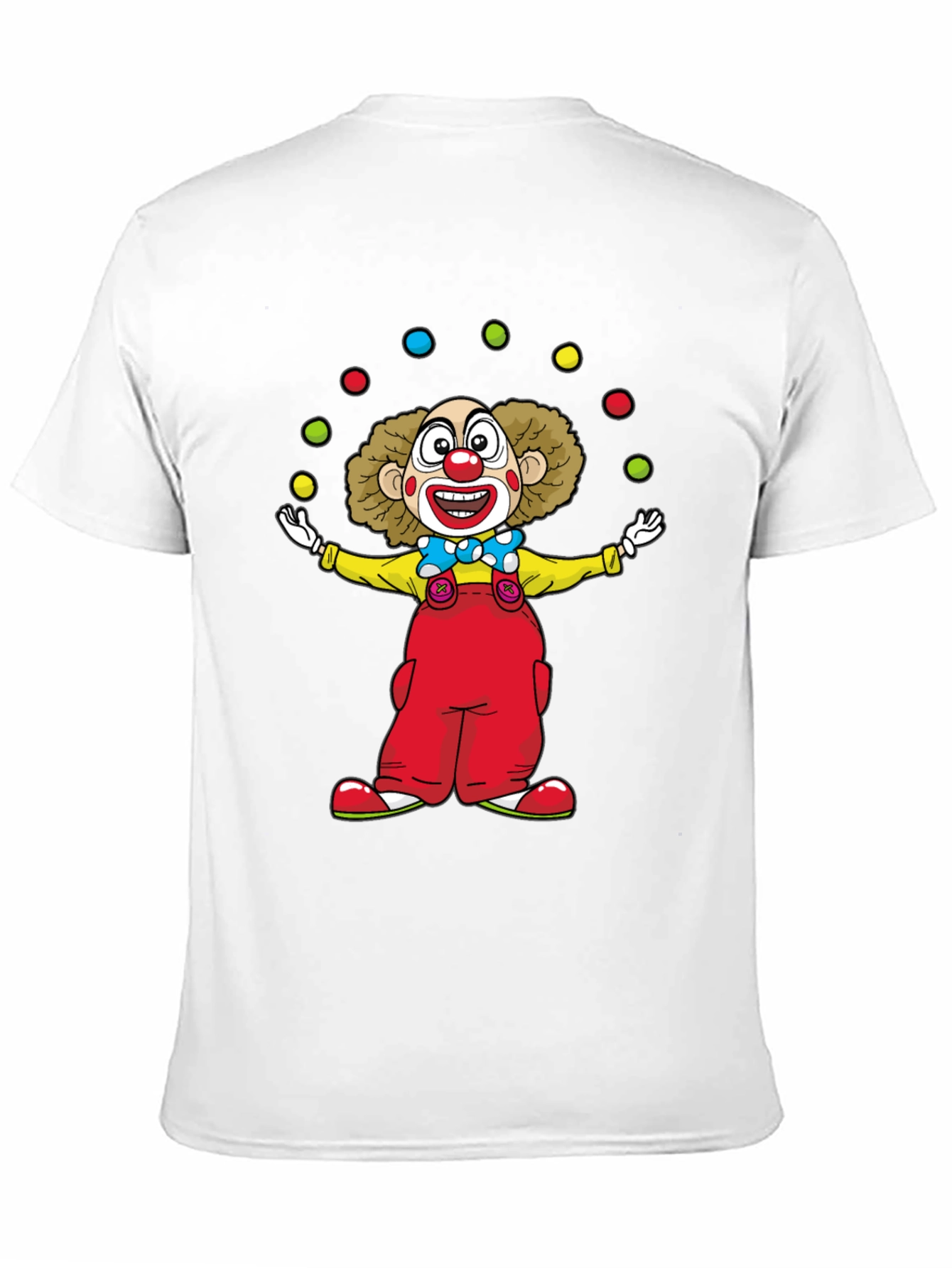 Clown Juggling Balls T-Shirt - Fun & Unique!