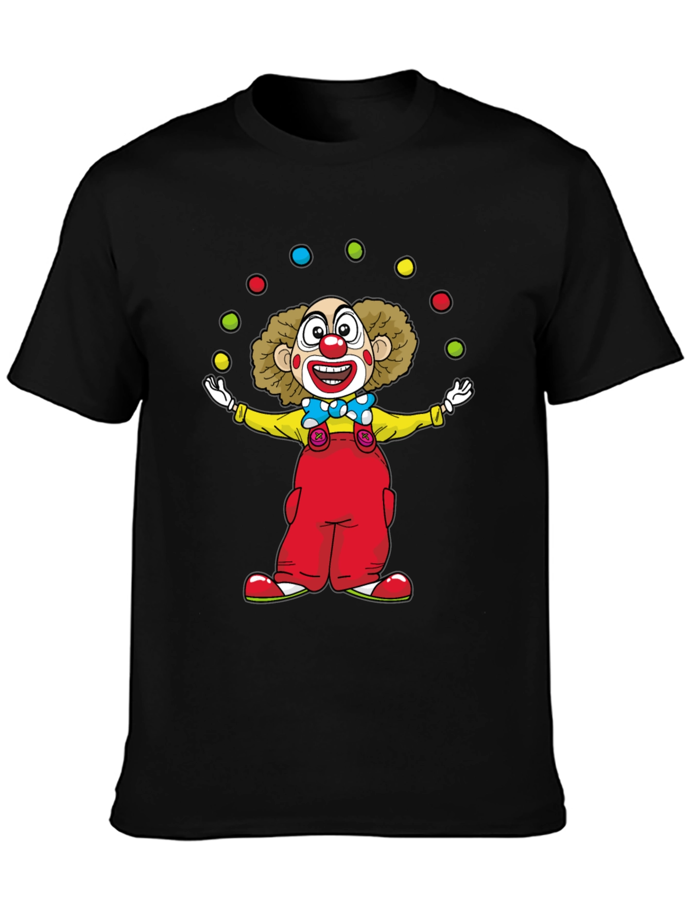 Clown Juggling Balls T-Shirt - Fun & Unique!