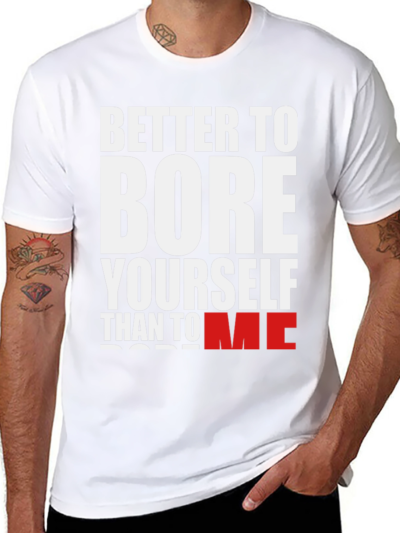 Better to Bore Yourself Graphic Tee