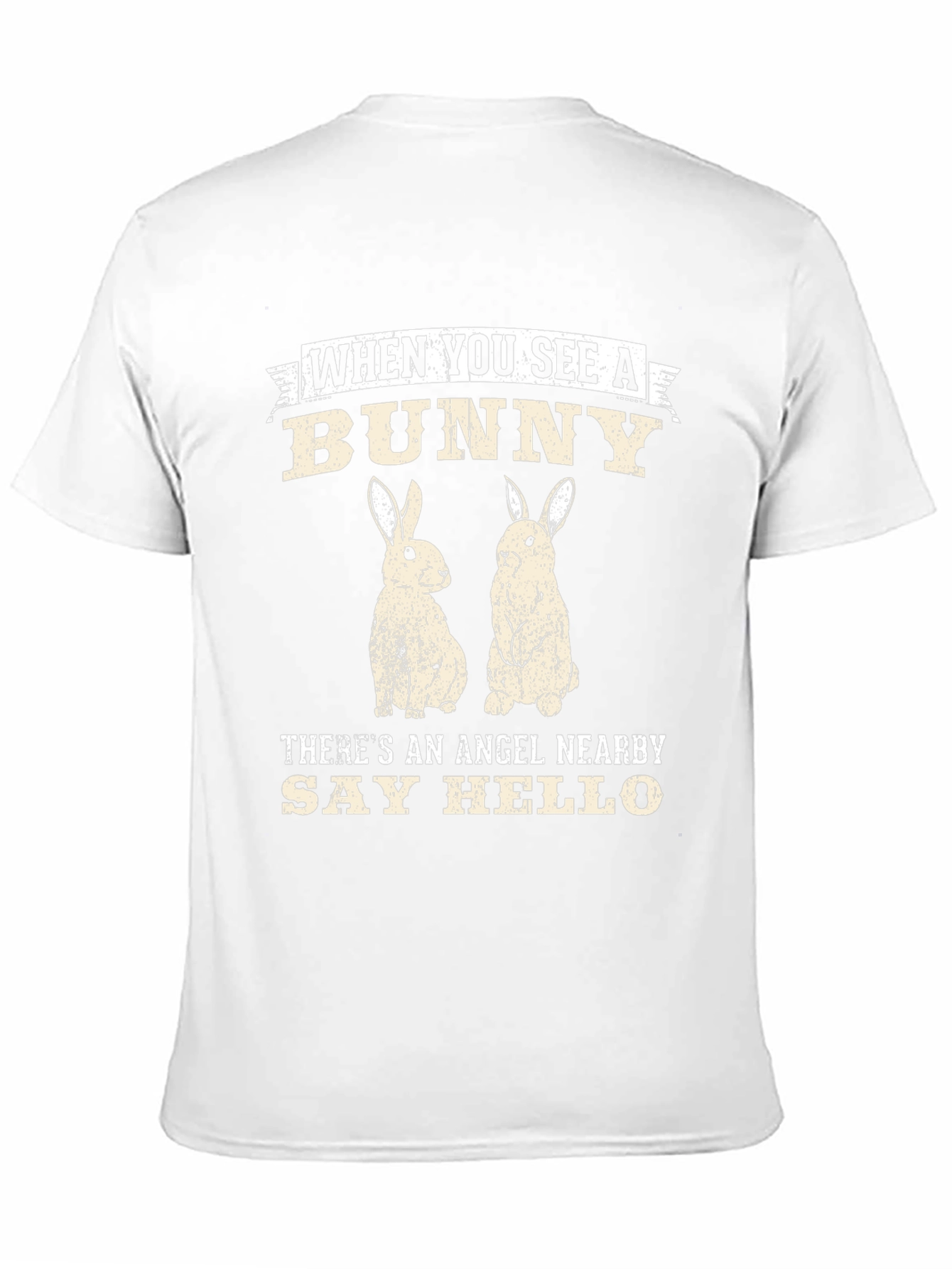 Bunny Angel Graphic Tee - Unisex