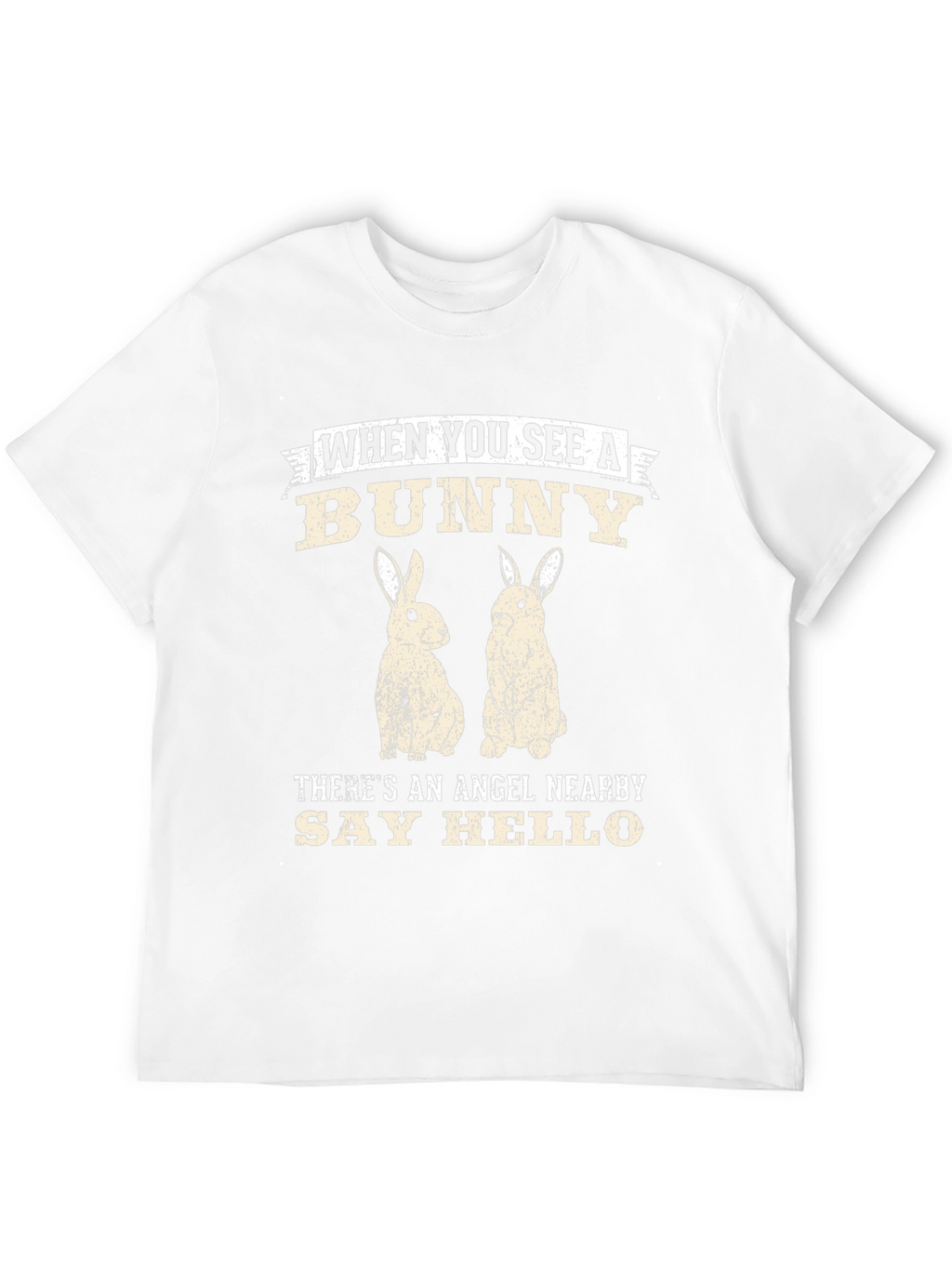 Bunny Angel Graphic Tee - Unisex