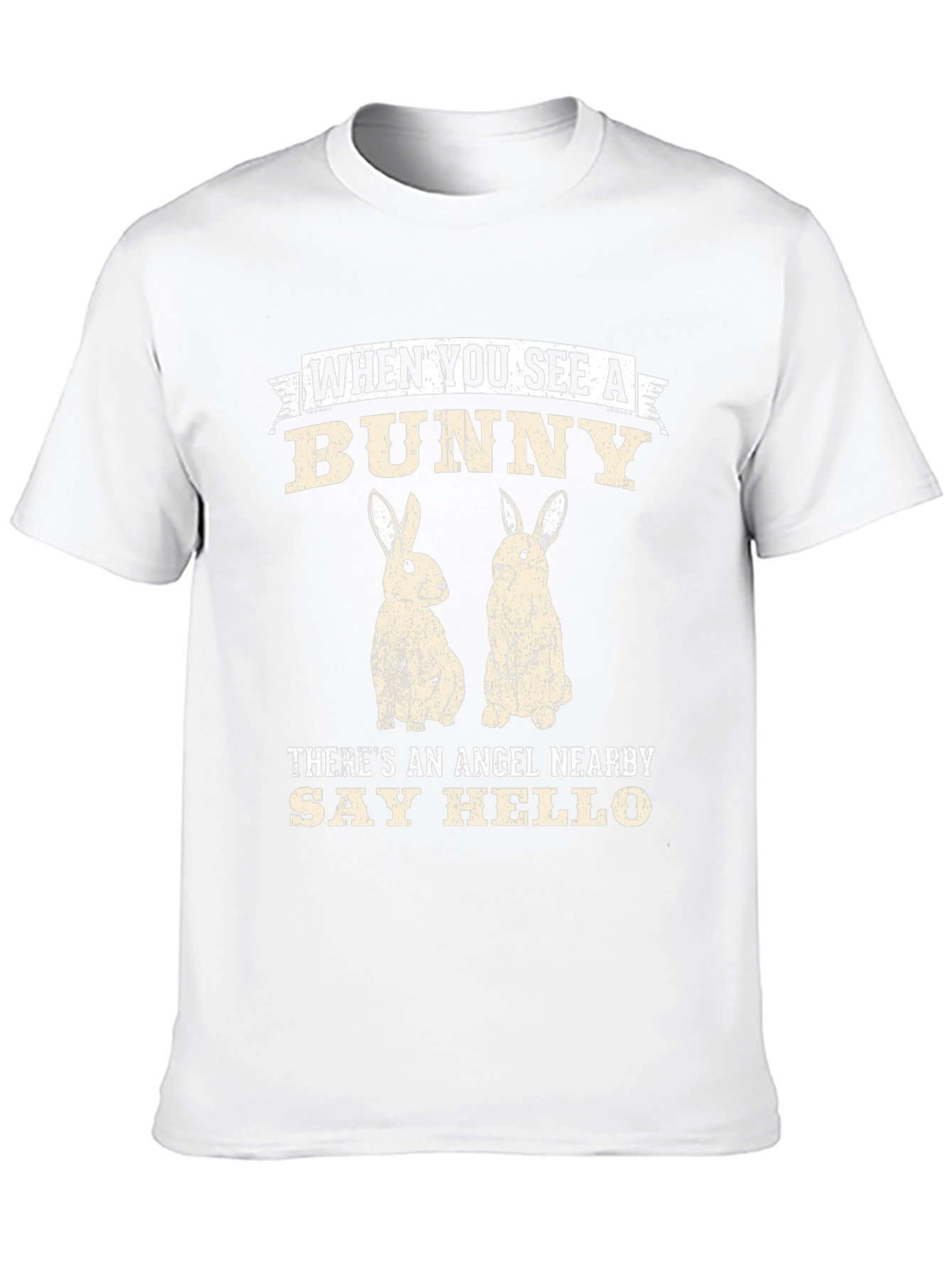 Bunny Angel Graphic Tee - Unisex