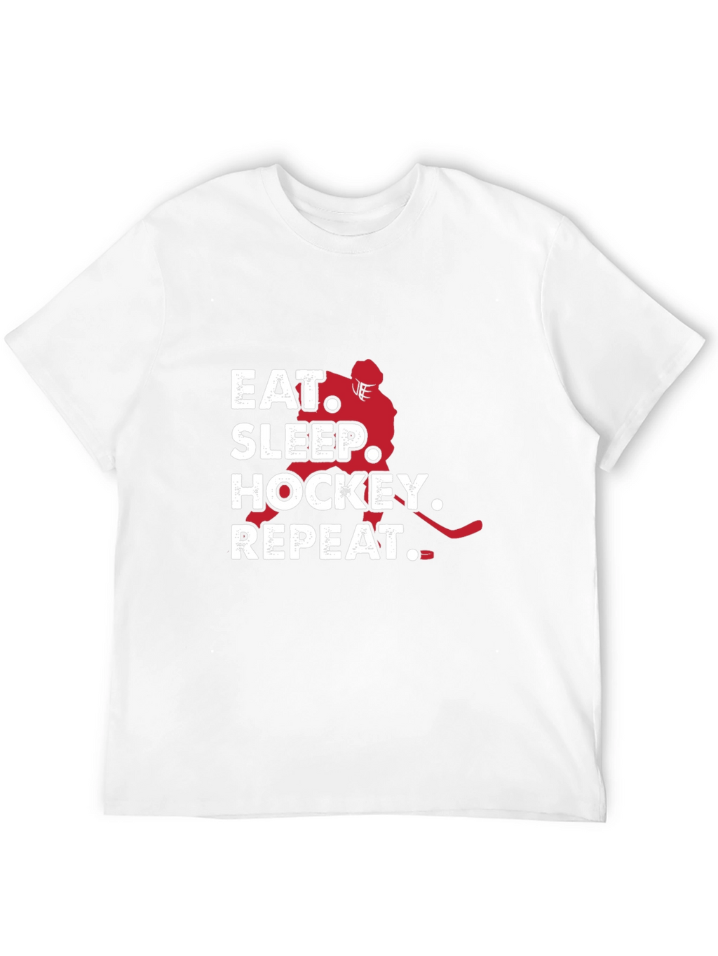 Eat Sleep Hockey Repeat Graphic Tee