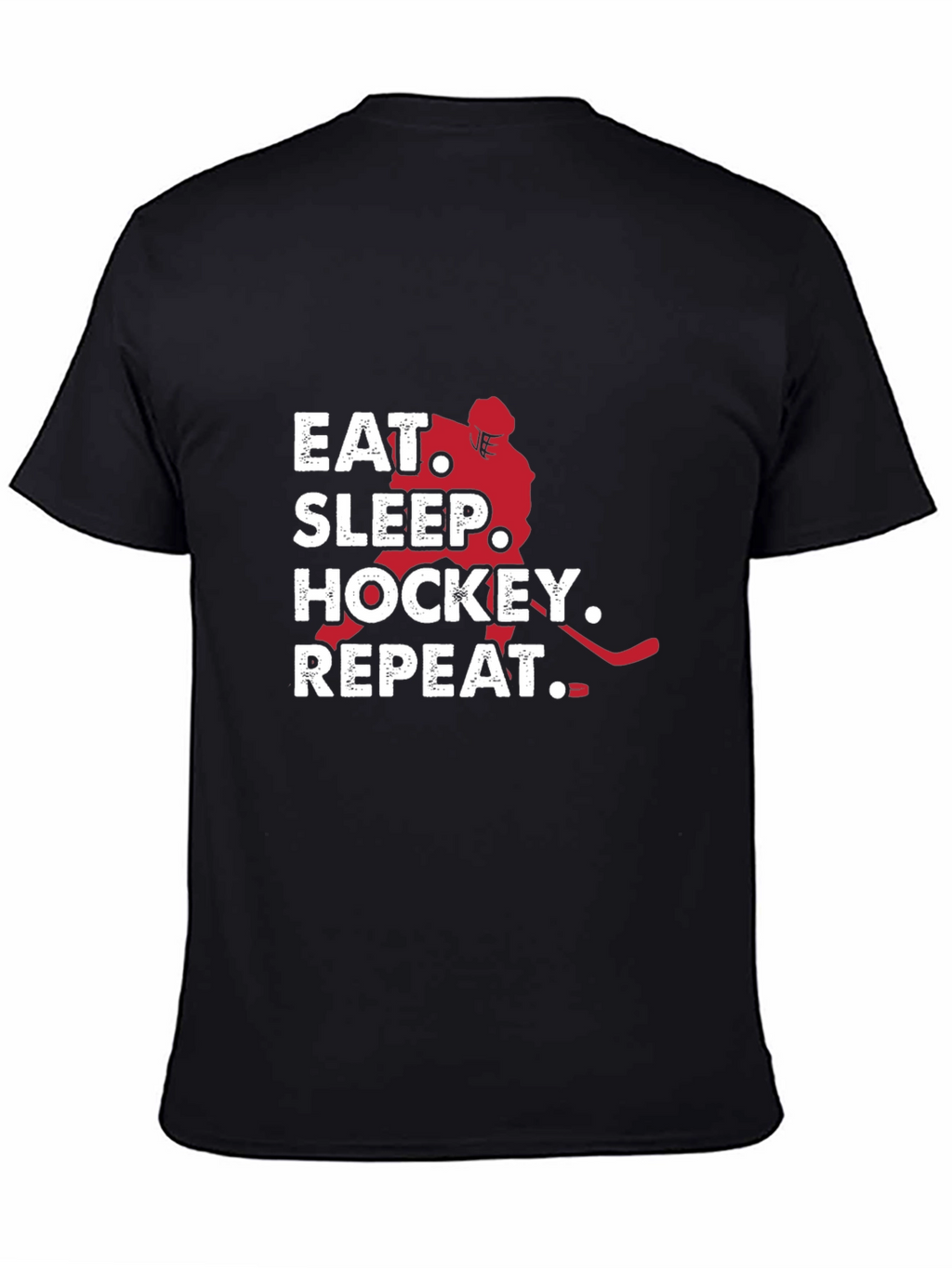 Eat Sleep Hockey Repeat Graphic Tee