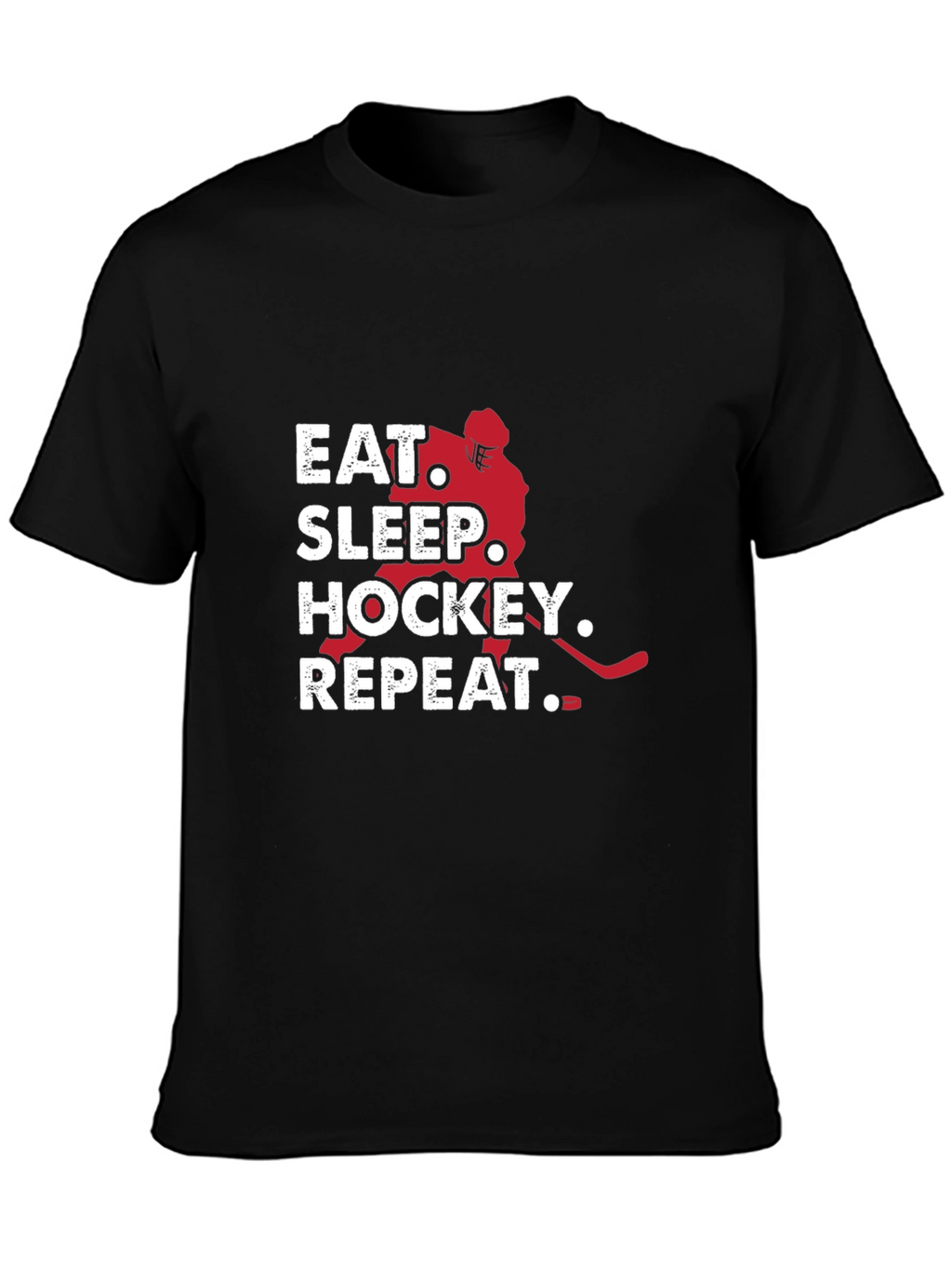 Eat Sleep Hockey Repeat Graphic Tee
