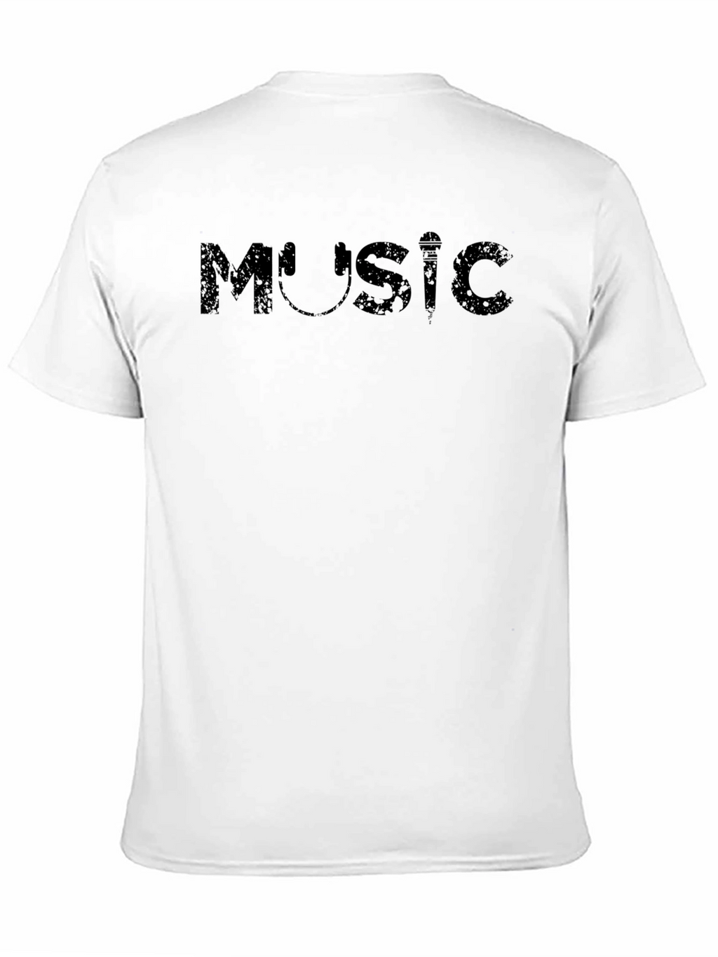 Black Music Graphic Tee Shirt