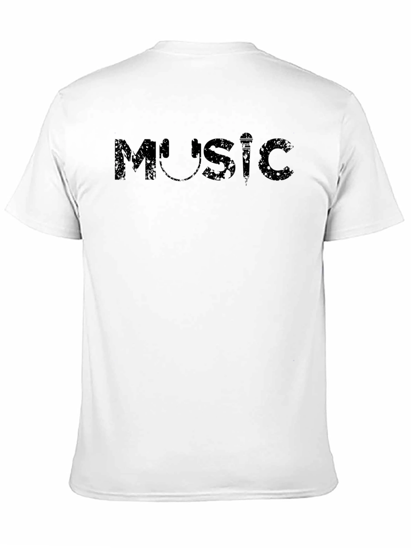Black Music Graphic Tee Shirt