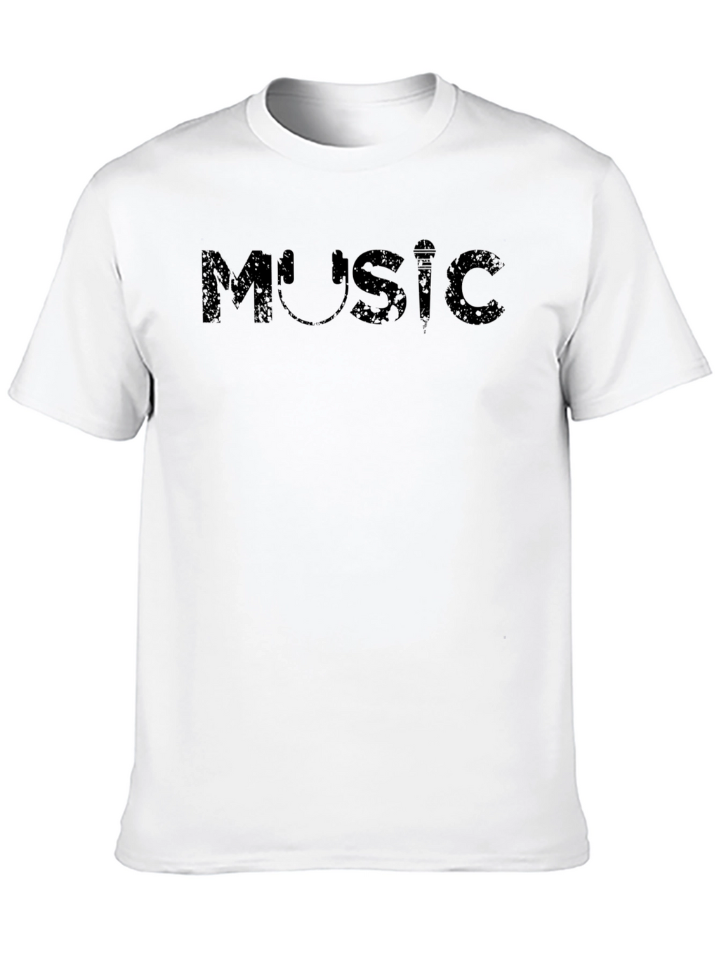 Black Music Graphic Tee Shirt