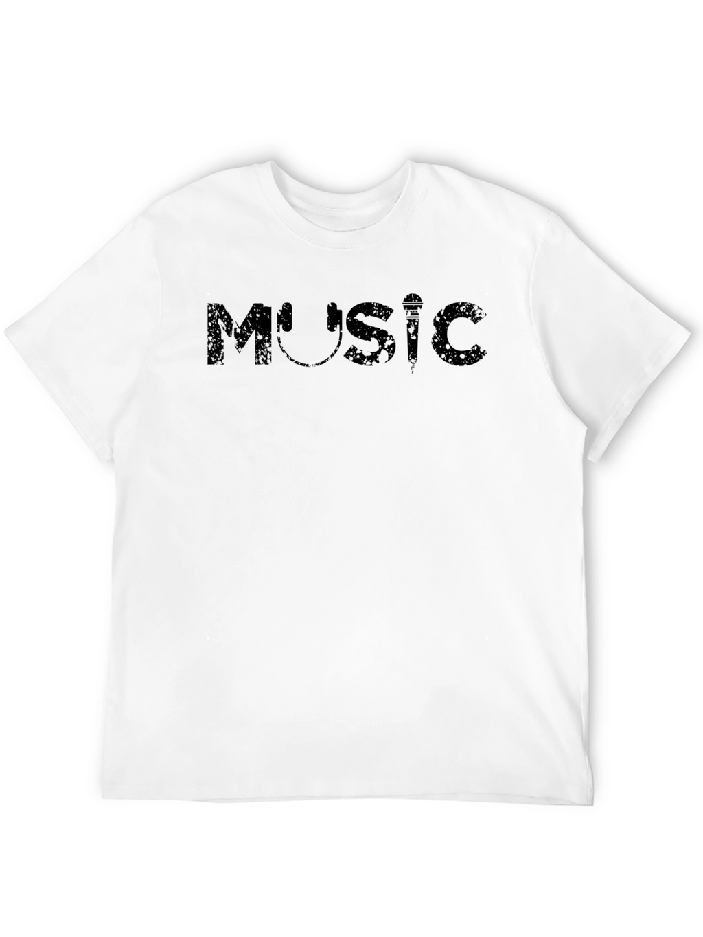 Black Music Graphic Tee Shirt