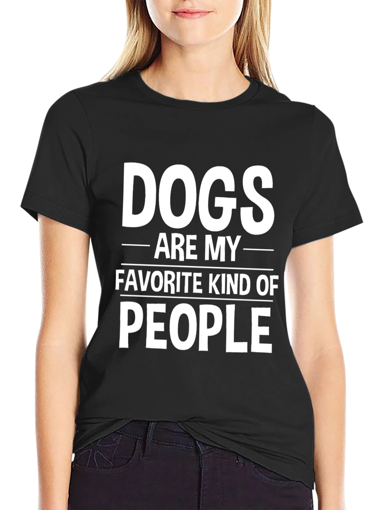 Dogs are my Favorite Kind of People - Funny Dog Lover Tee