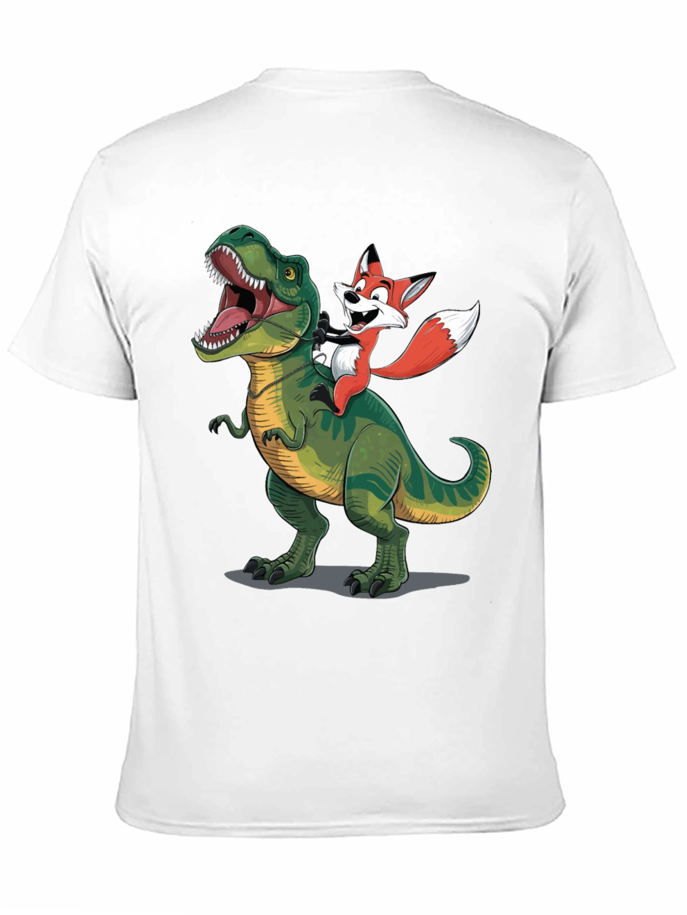 Dino and Fox Graphic Tee