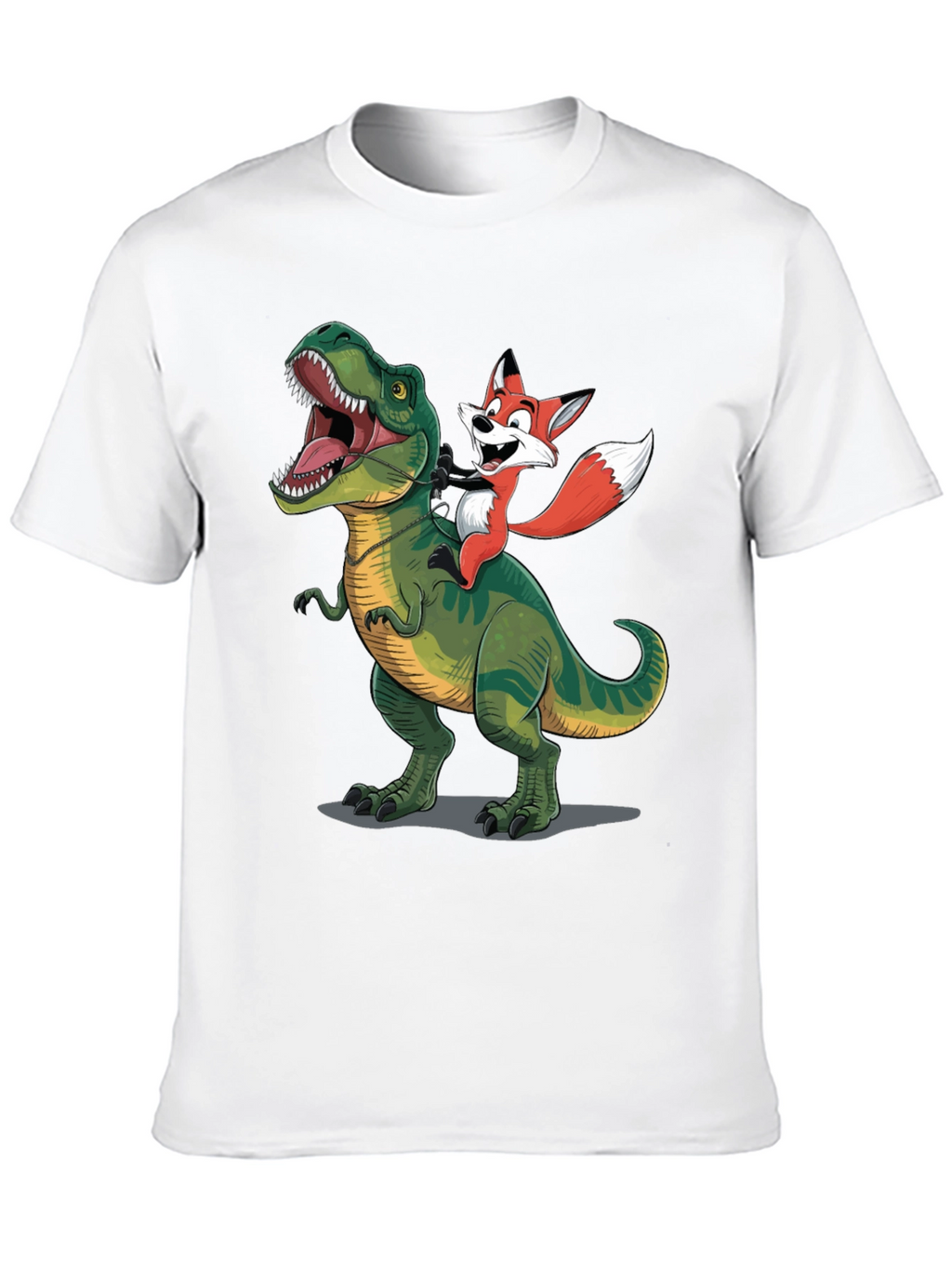 Dino and Fox Graphic Tee