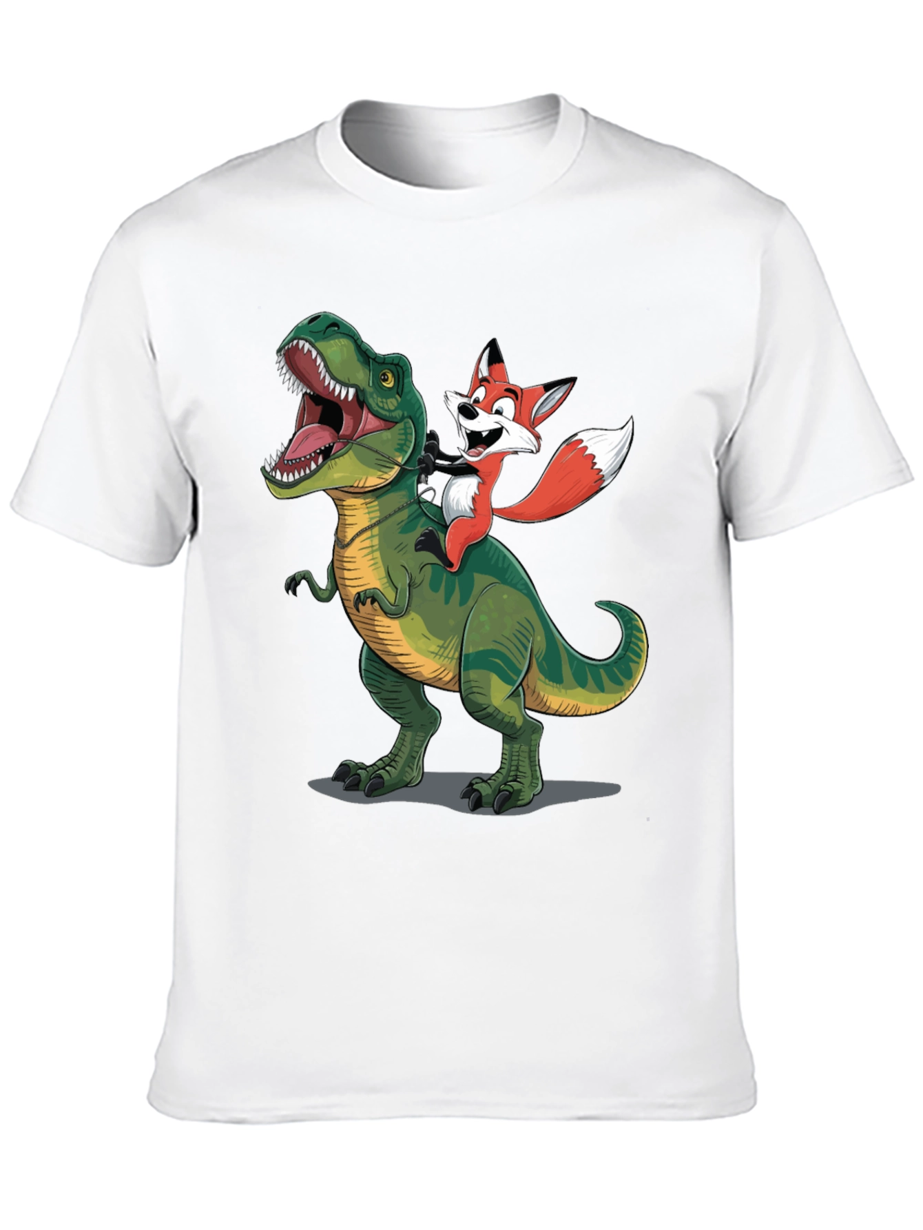 Dino and Fox Graphic Tee