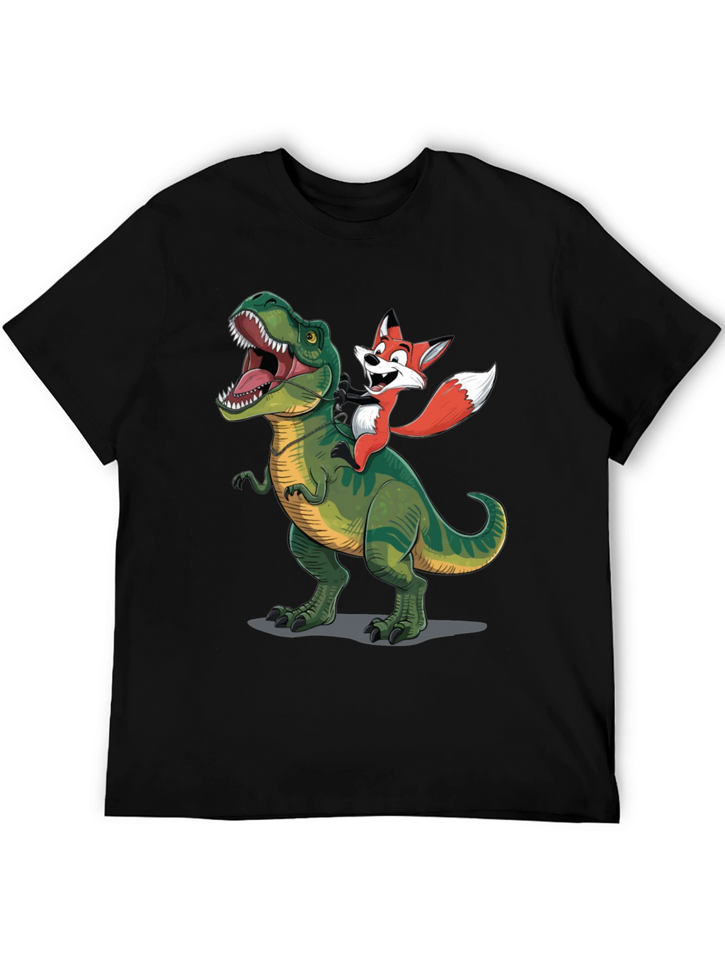 Dino and Fox Graphic Tee