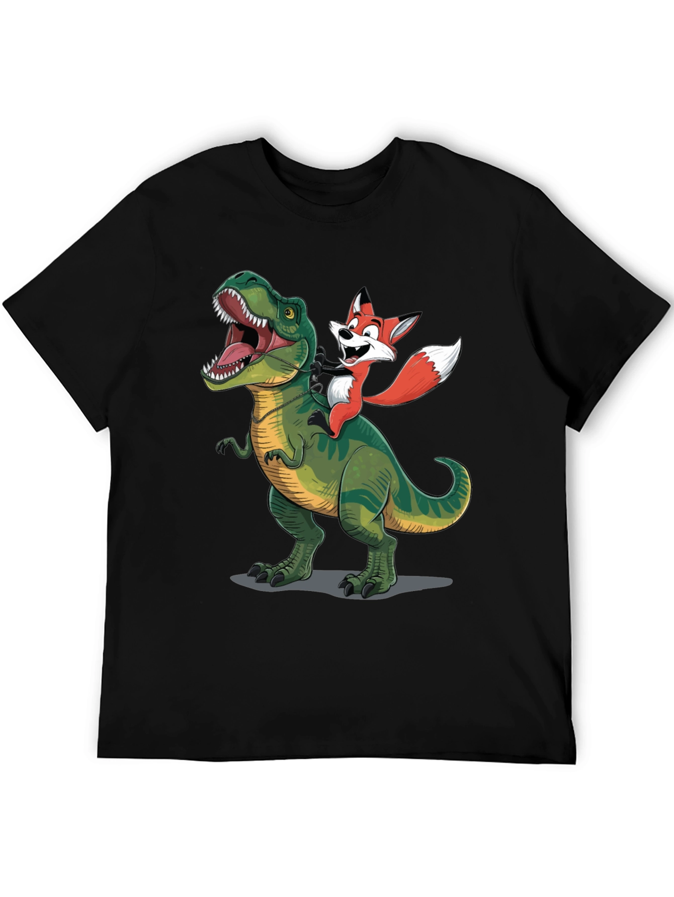 Dino and Fox Graphic Tee