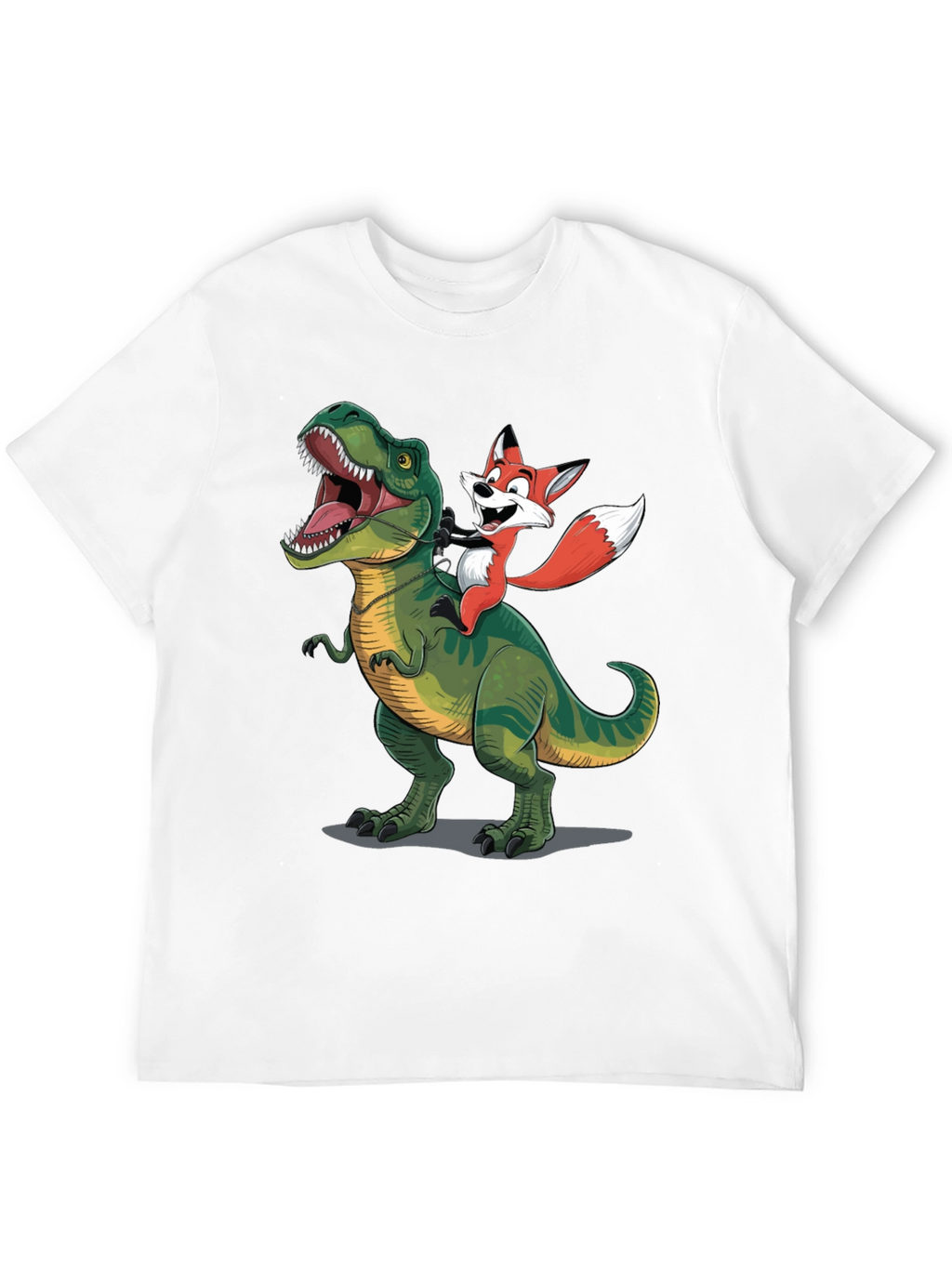 Dino and Fox Graphic Tee