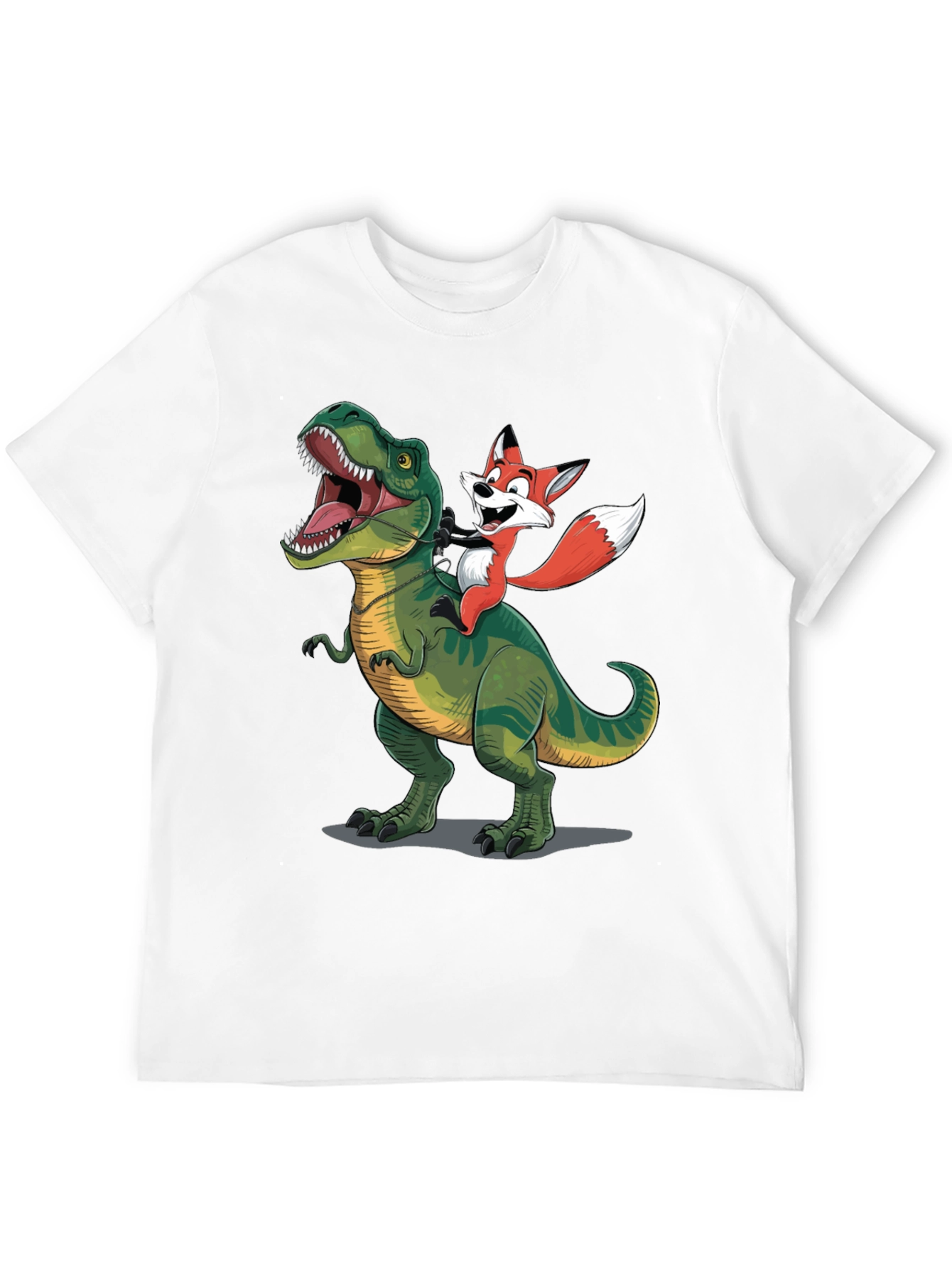 Dino and Fox Graphic Tee